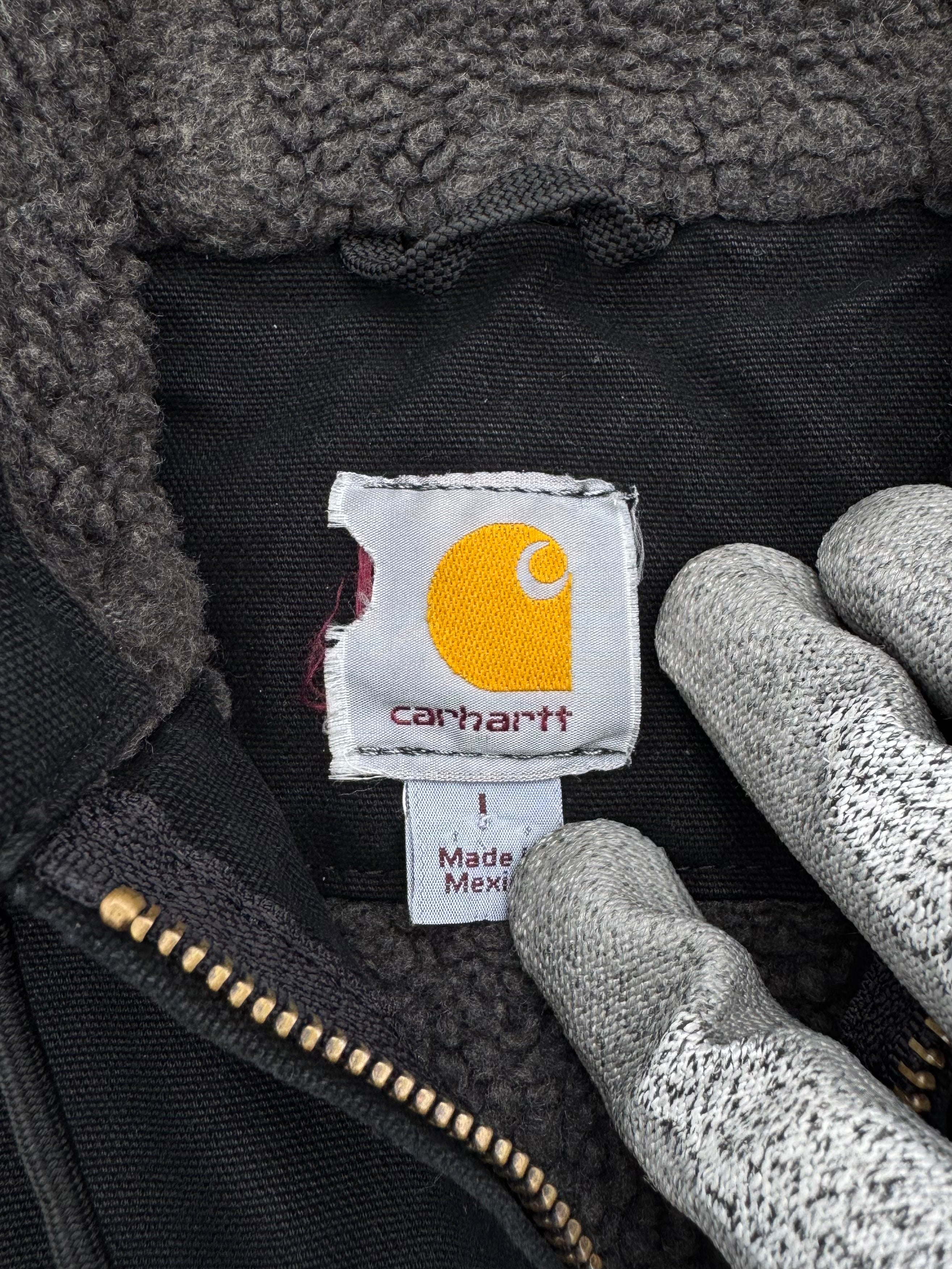 CARHARTT 1990s J141-BLK LINED WORK / BLACK ACTIVE JACKET