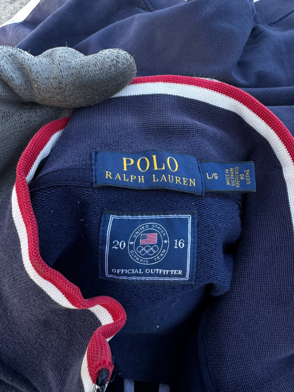 ZIP JACKET POLO RALPH LAUREN x JUEGOS OLIMPICOS 2016 AUTHENTIC RARE PIECE