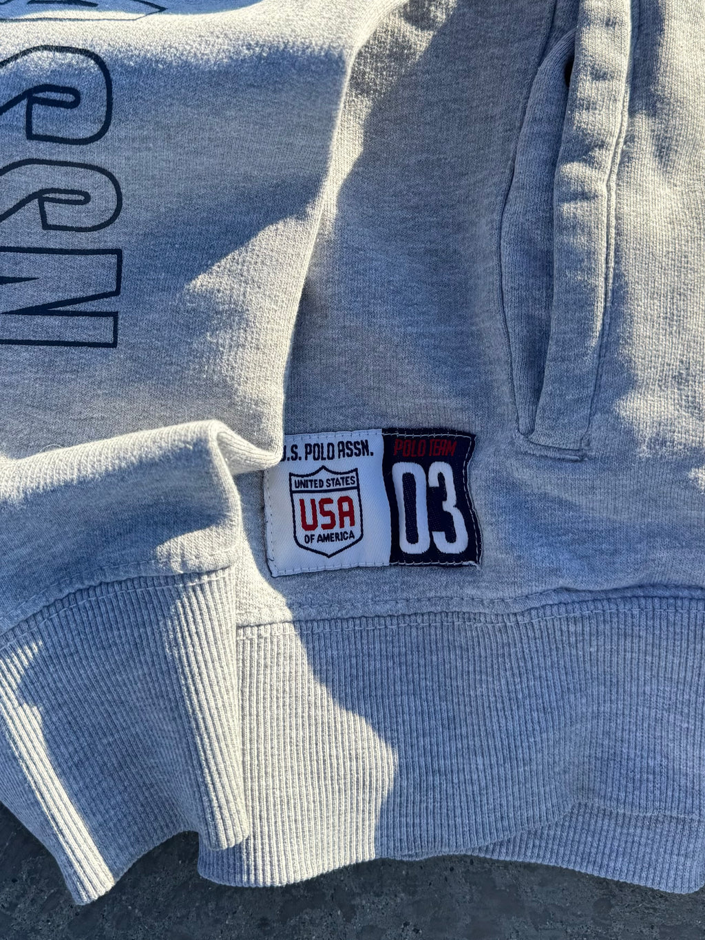 ZIPPER JACKET BIG PONY US POLO ASSN LEGIT