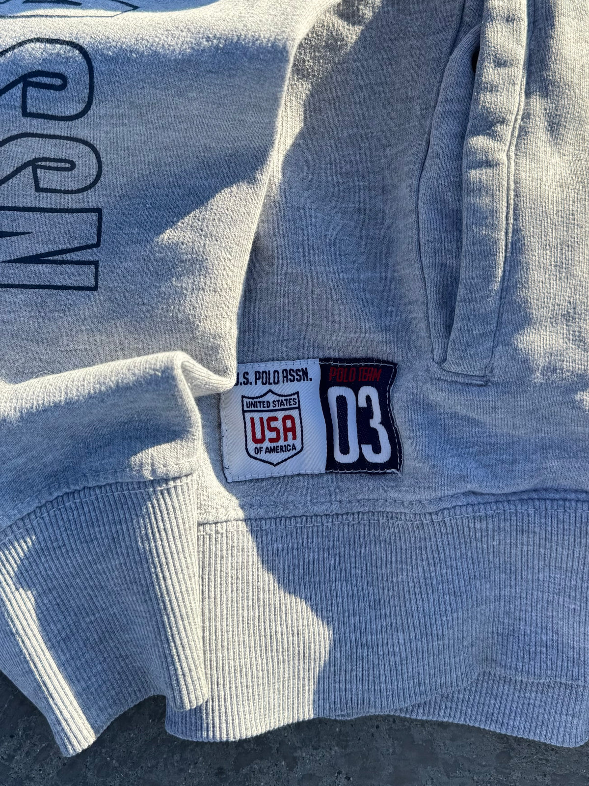 ZIPPER JACKET BIG PONY US POLO ASSN LEGIT