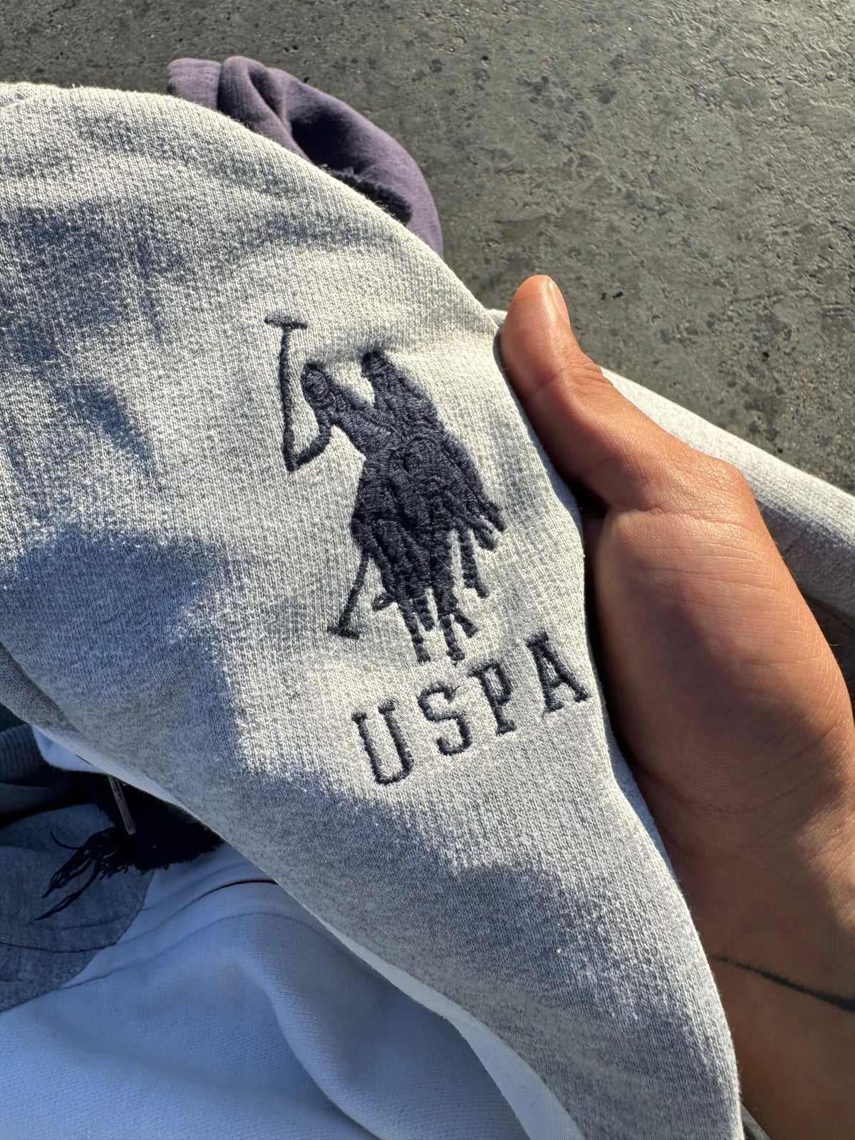 ZIPPER JACKET BIG PONY US POLO ASSN LEGIT