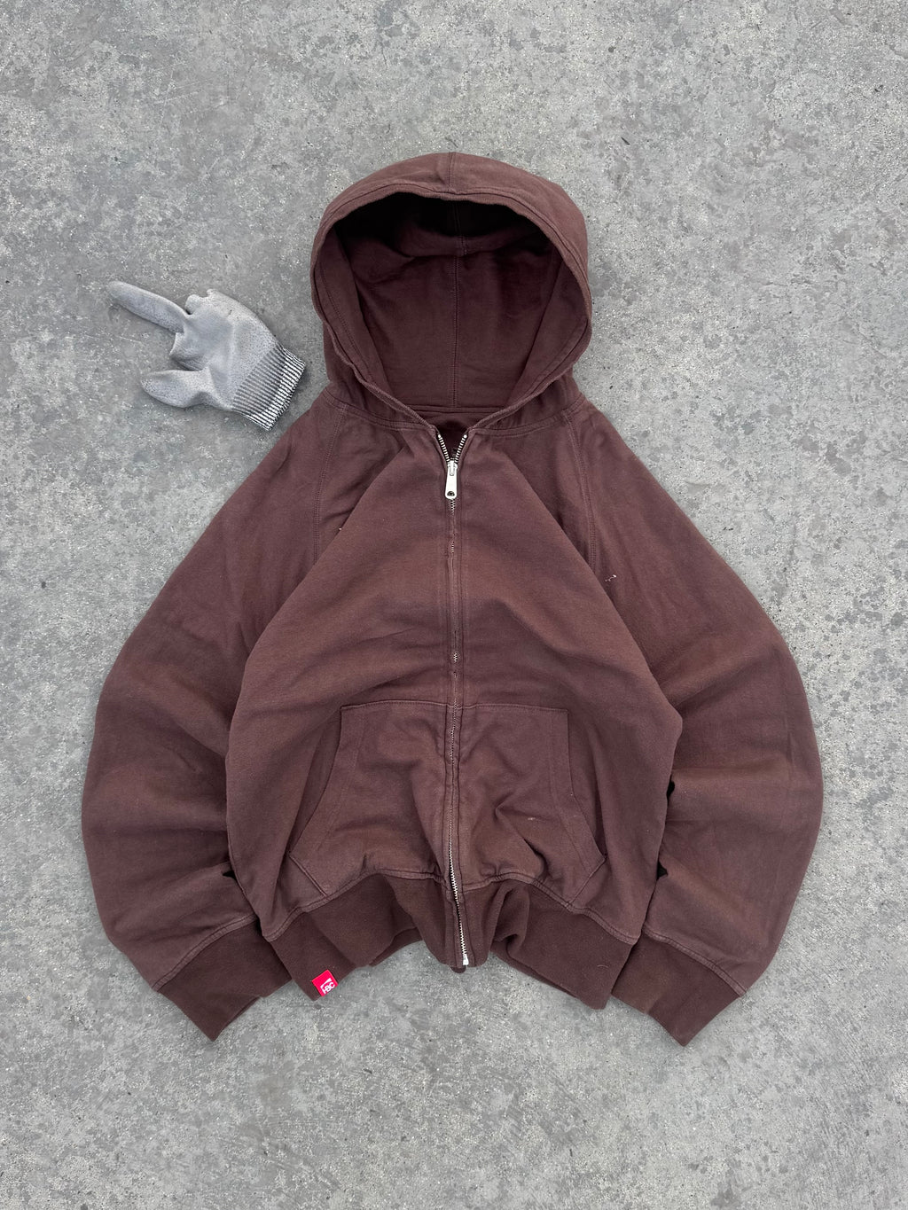 ZIP HOODIE DOBLE FAZ COFFE HBC LEGIT