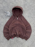 ZIP HOODIE DOBLE FAZ COFFE HBC LEGIT