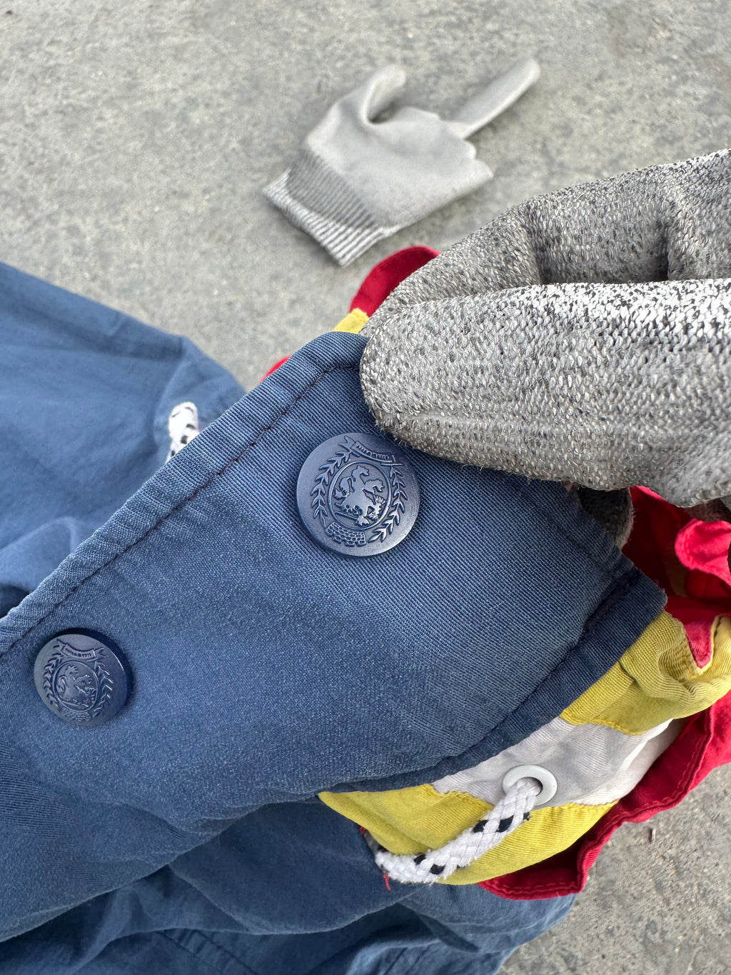 TOMMY HILFIGUER ZIP JACKET POCKET 90s VINTAGE