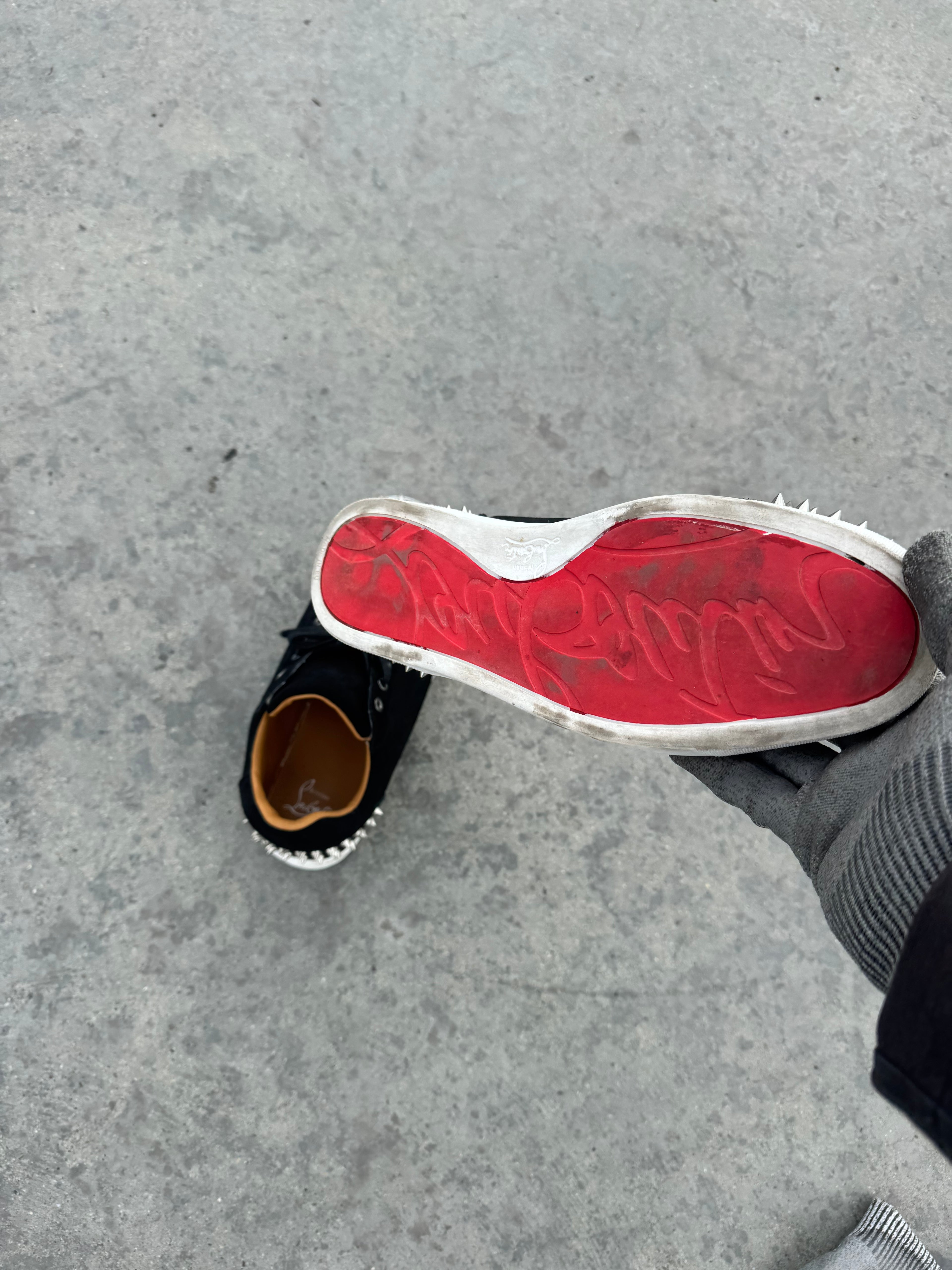 CHRISTIAN LOUBOUTIN BLACK SHOES