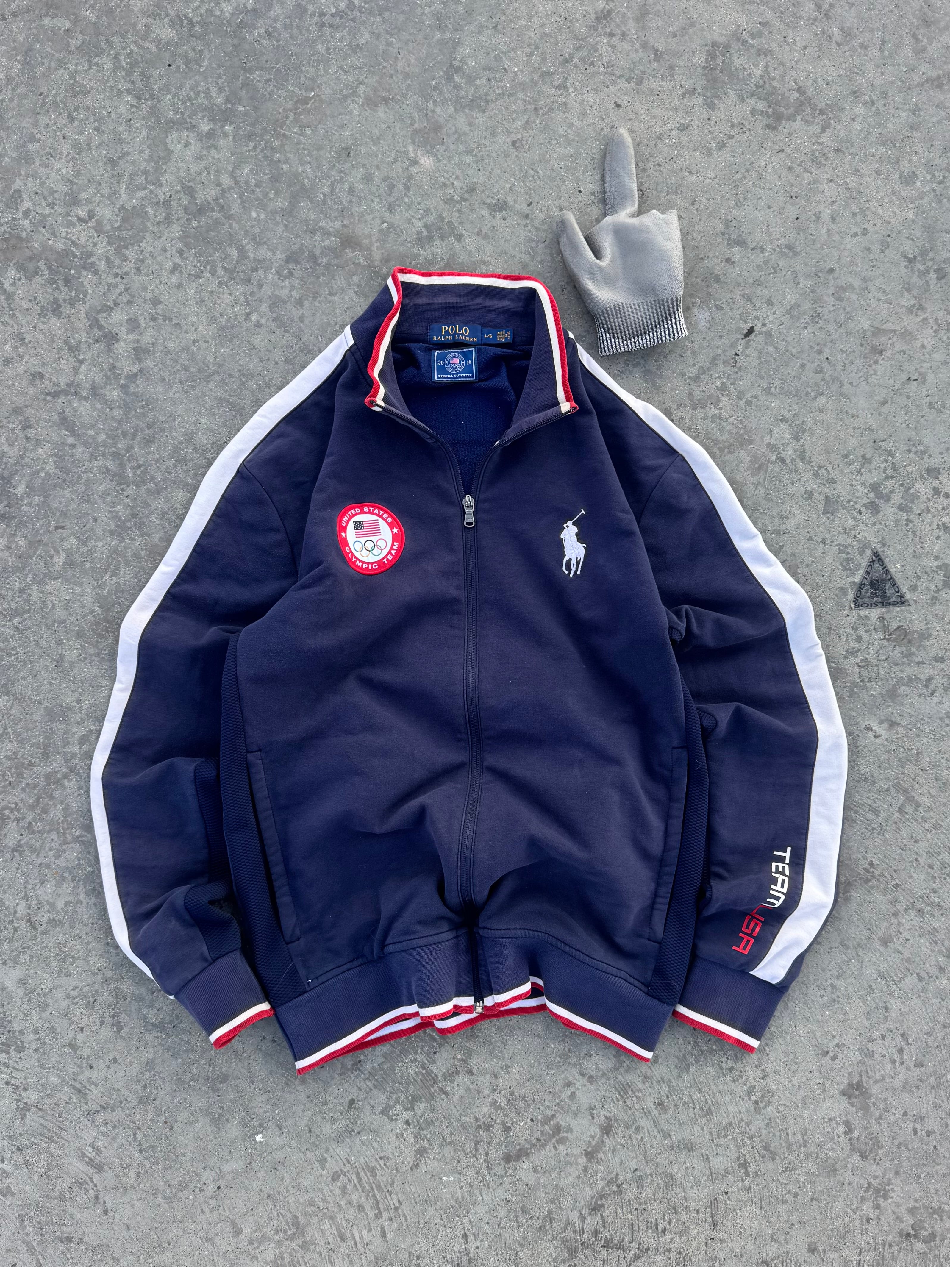 ZIP JACKET POLO RALPH LAUREN OLIMPIC TEAM 🇺🇸 2016