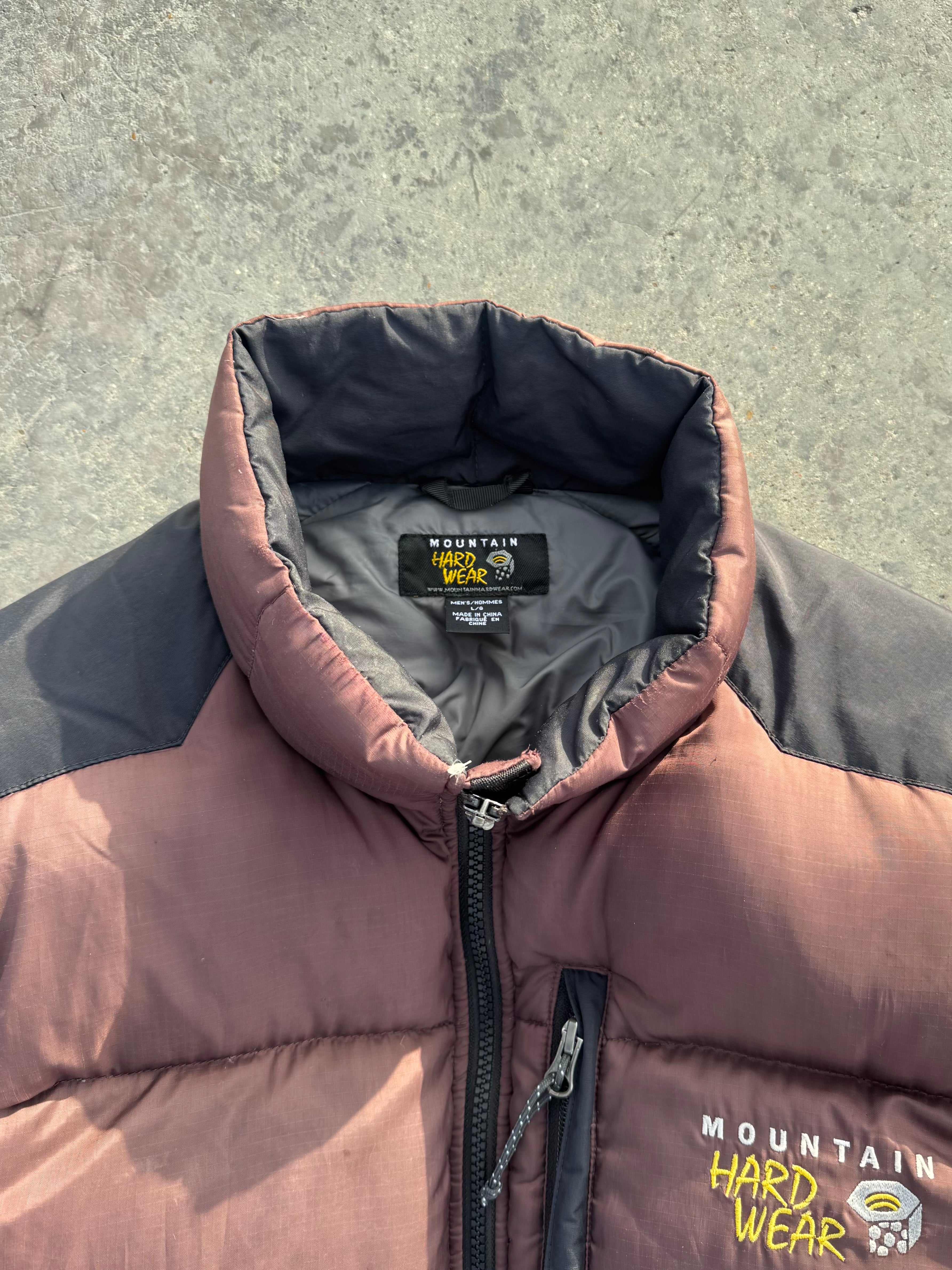 MOUNTAIN HARDWEAR DOWN PUFFER JACKET COFFE🪶