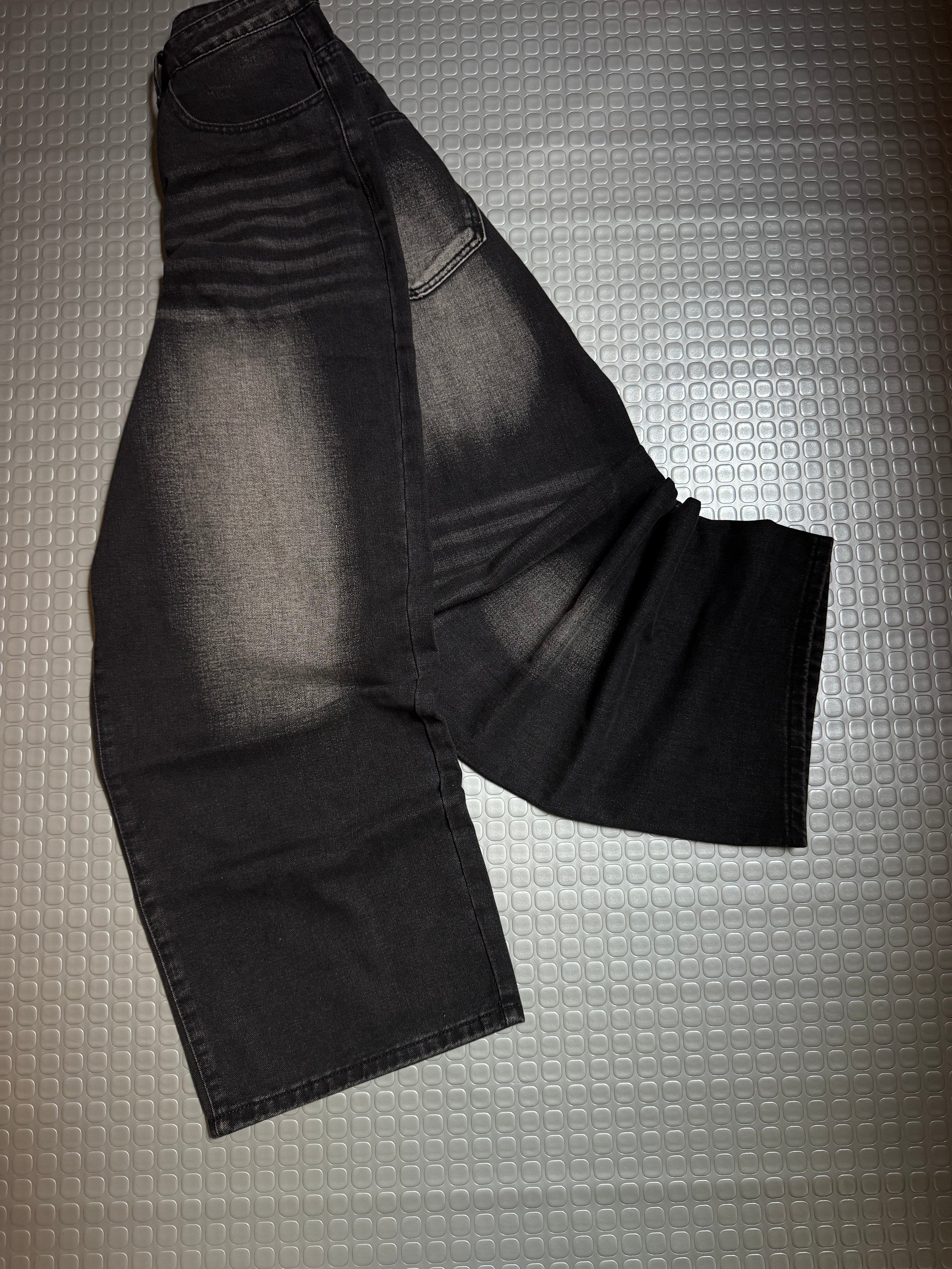 DENIM BAGGY PANT BLACK NUEVO