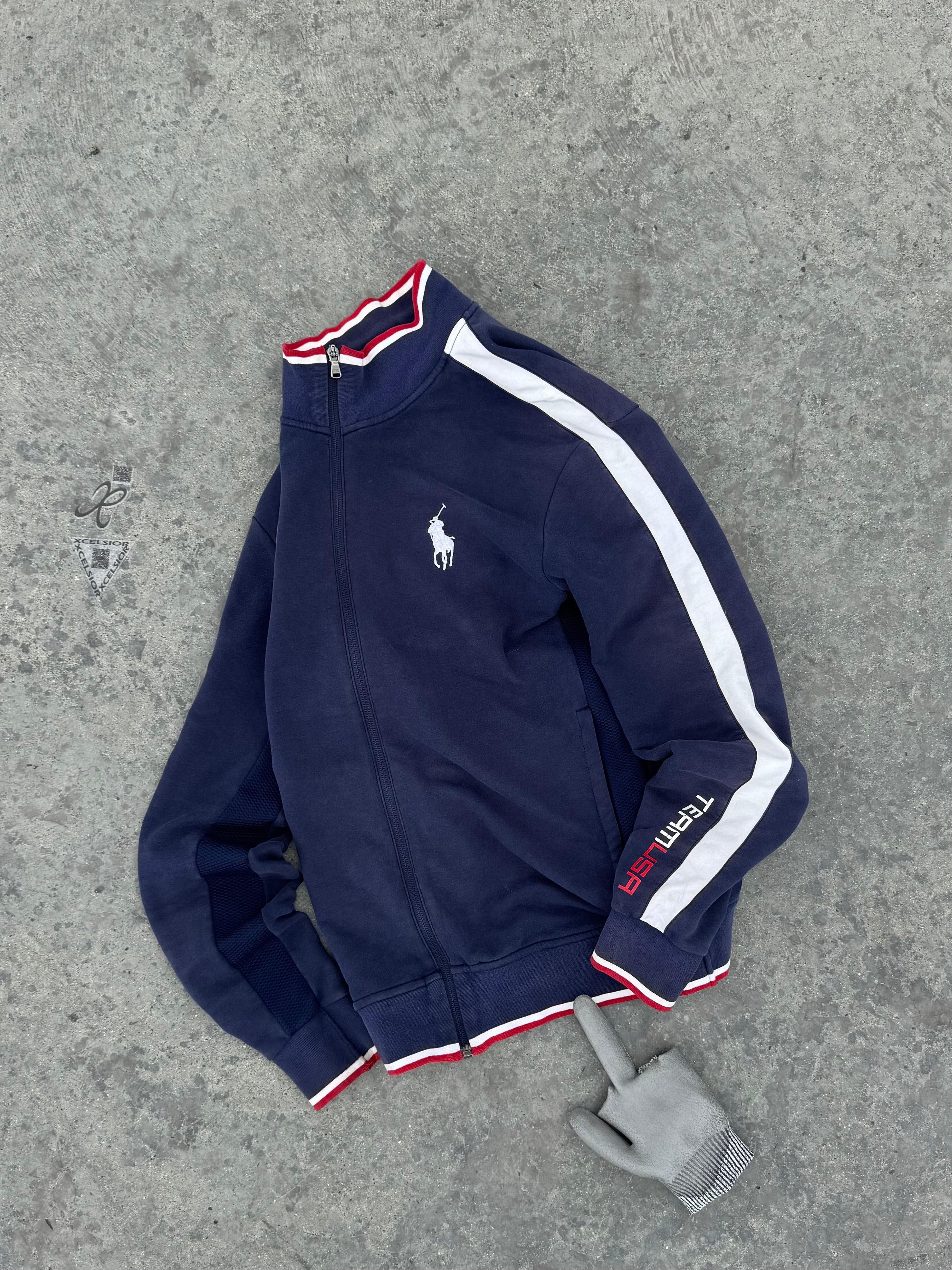 FULL ZIP POLO RALPH LAUREN TEAM USA JUEGOS OLÍMPICOS DE RIO 2016