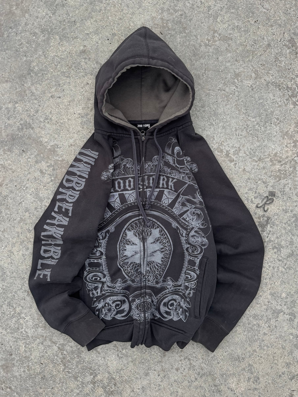 ZOOYORK RARE ZIP JACKET FULL GRÁFICO 100% AUTHENTIC