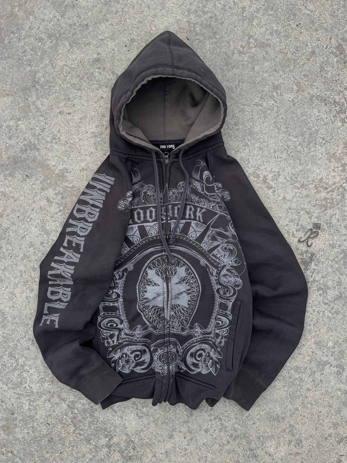 ZOOYORK RARE ZIP JACKET FULL GRÁFICO 100% AUTHENTIC