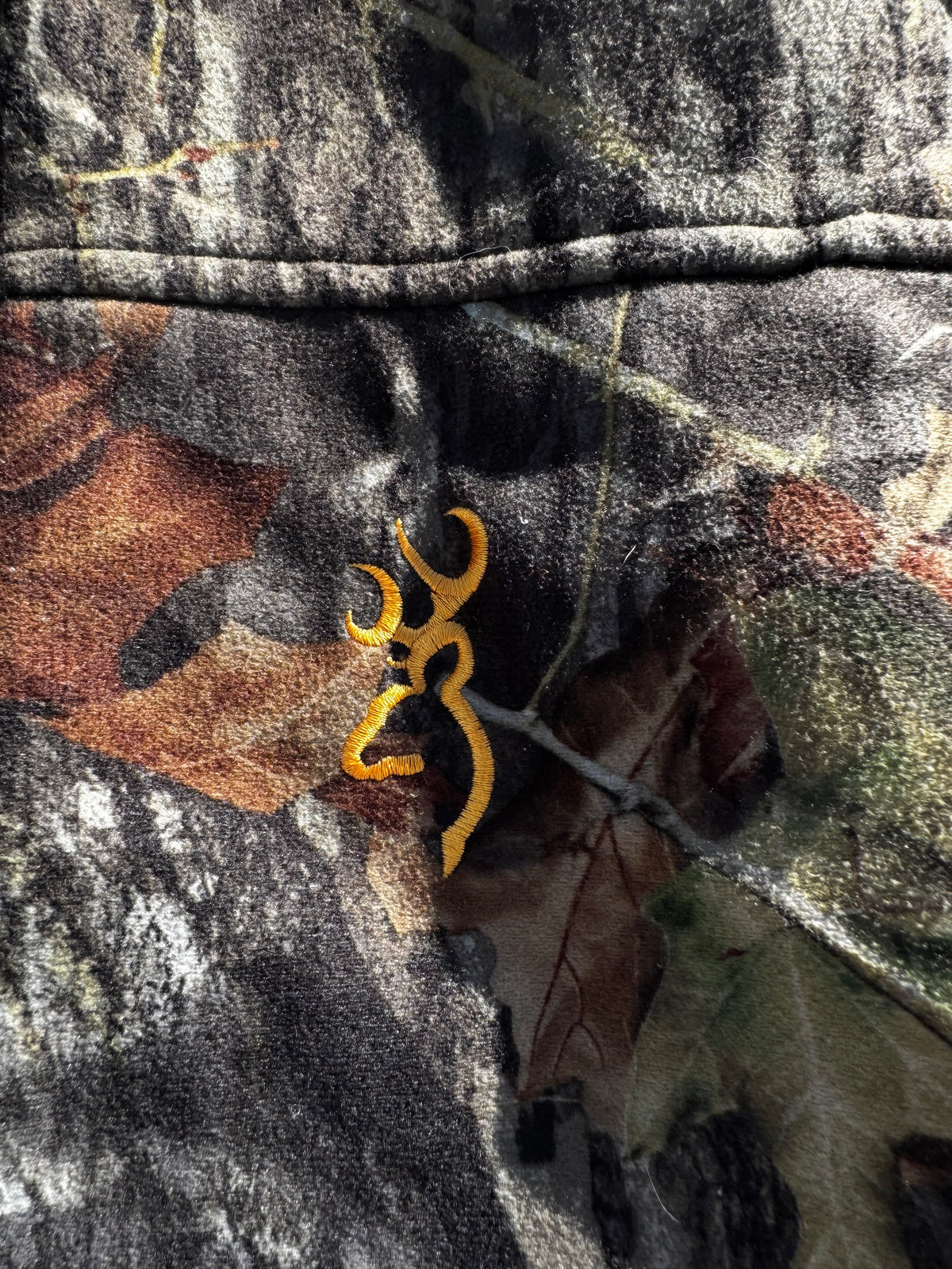 REALTREE FLACE DOBLE ZIP JACKET BROWNING AUTHENTIC