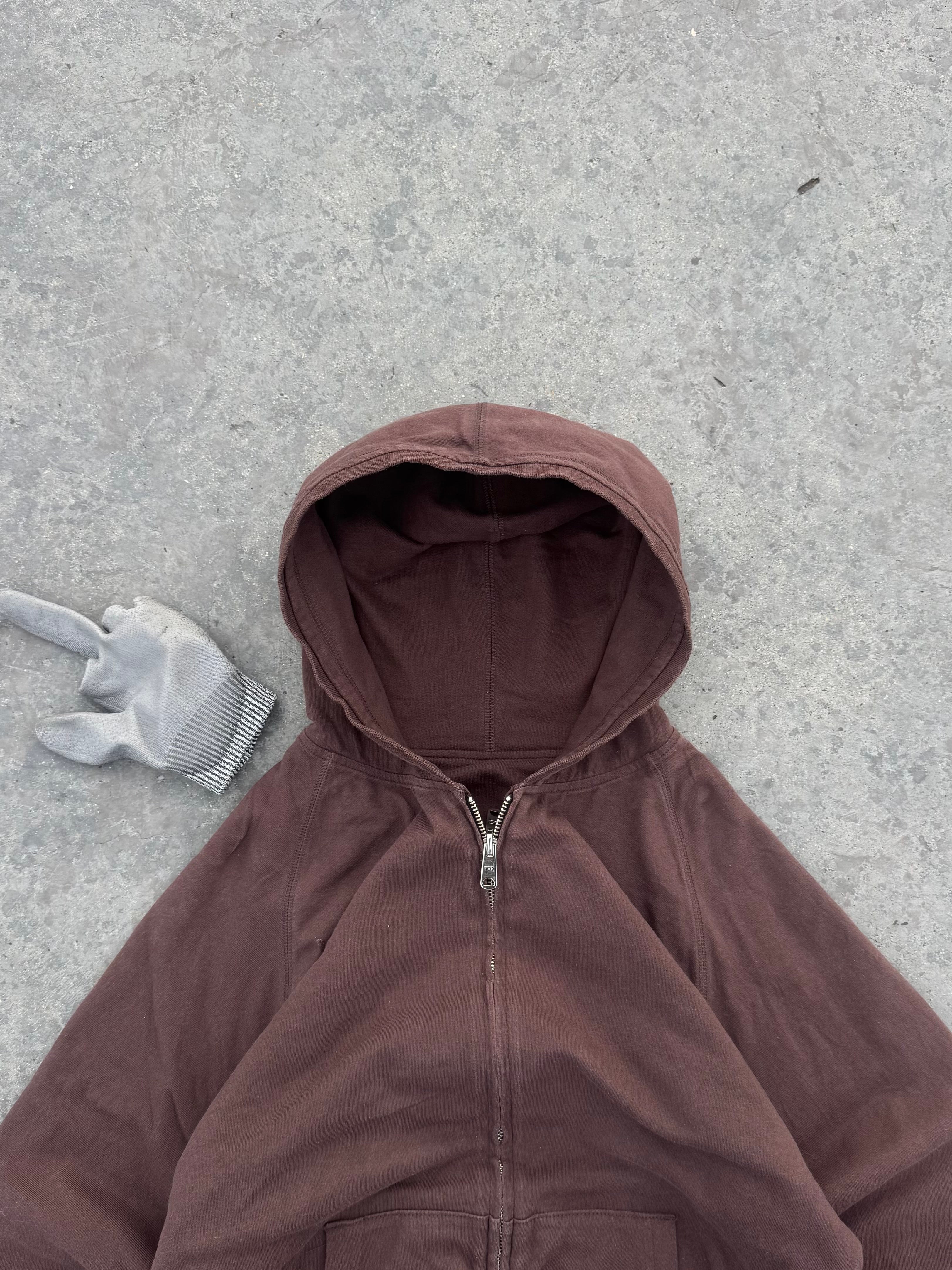 ZIP HOODIE DOBLE FAZ COFFE HBC LEGIT