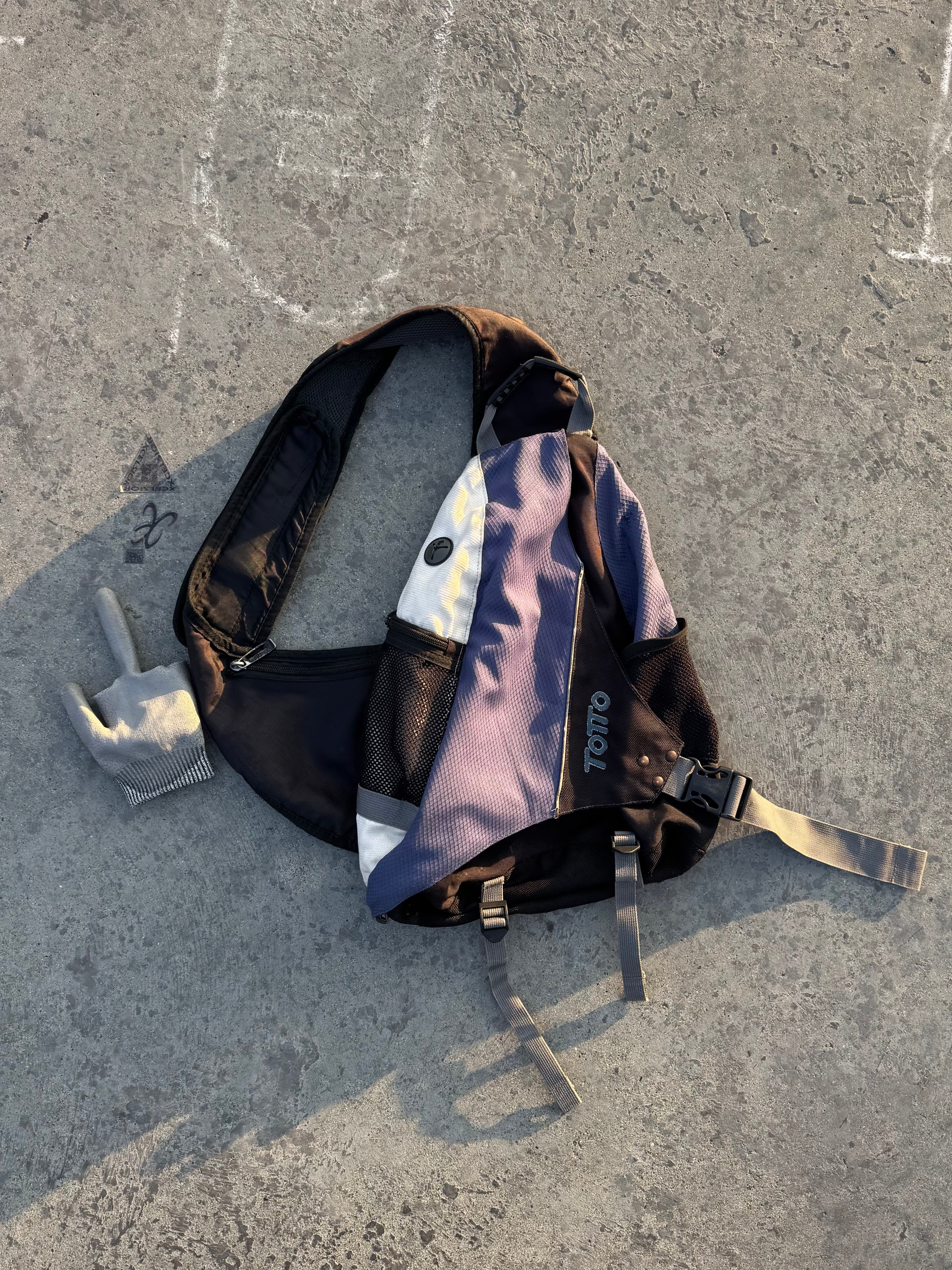 COMBO 2x1 LONGSLEEVE ECKO & SLING BAG TOTTO OG PIECES