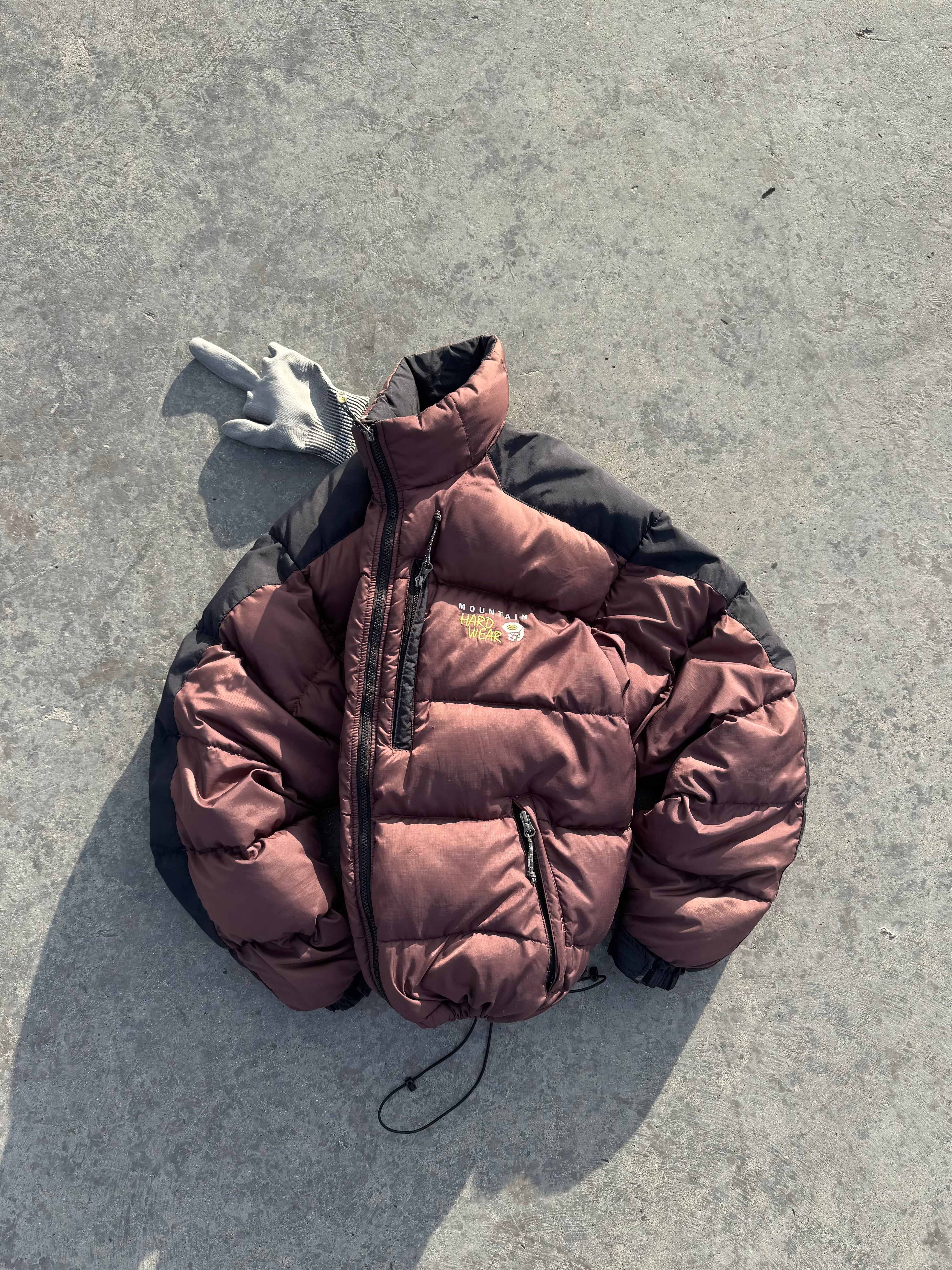 MOUNTAIN HARDWEAR DOWN PUFFER JACKET COFFE🪶