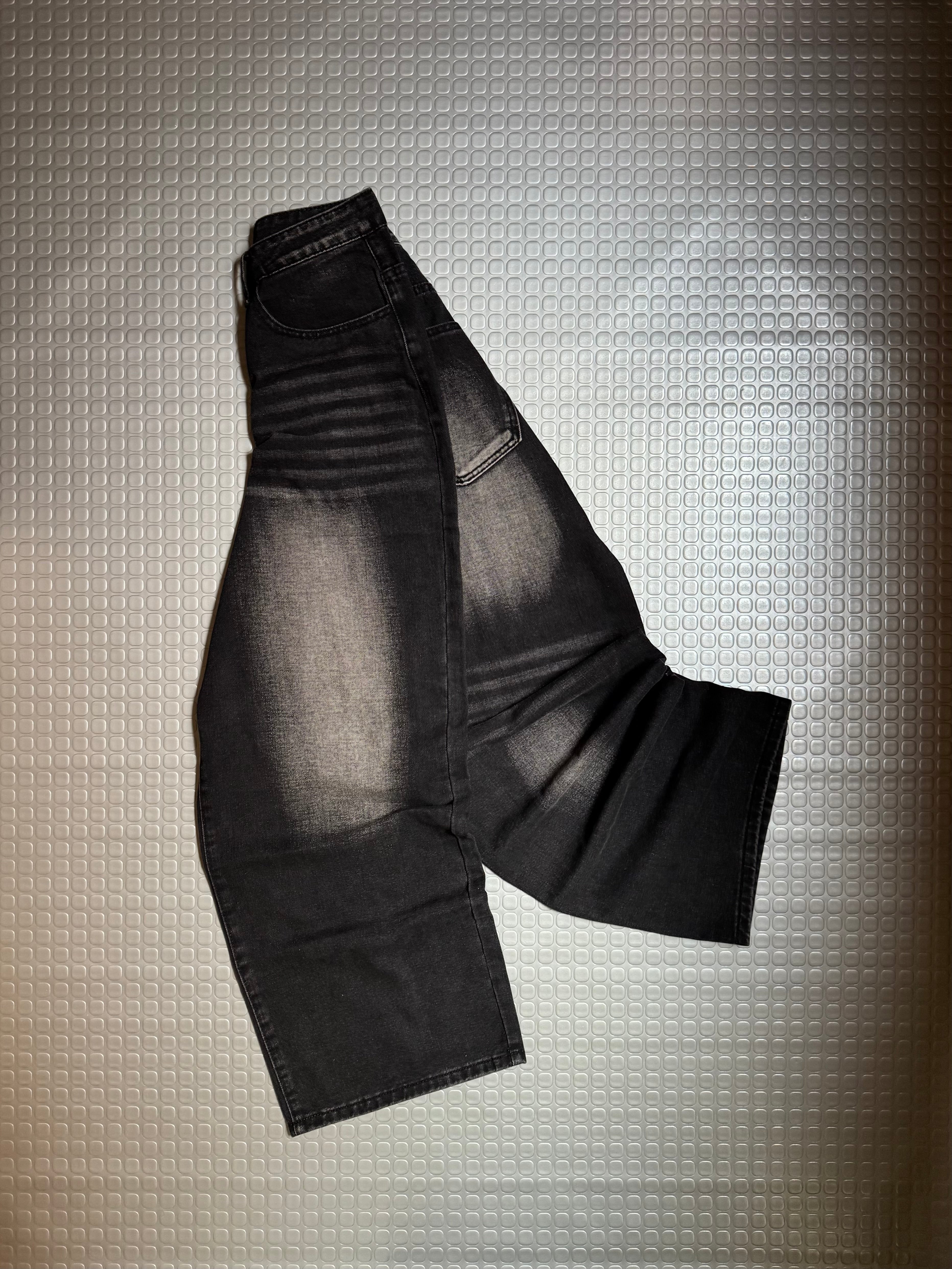 DENIM BAGGY PANT BLACK NUEVO
