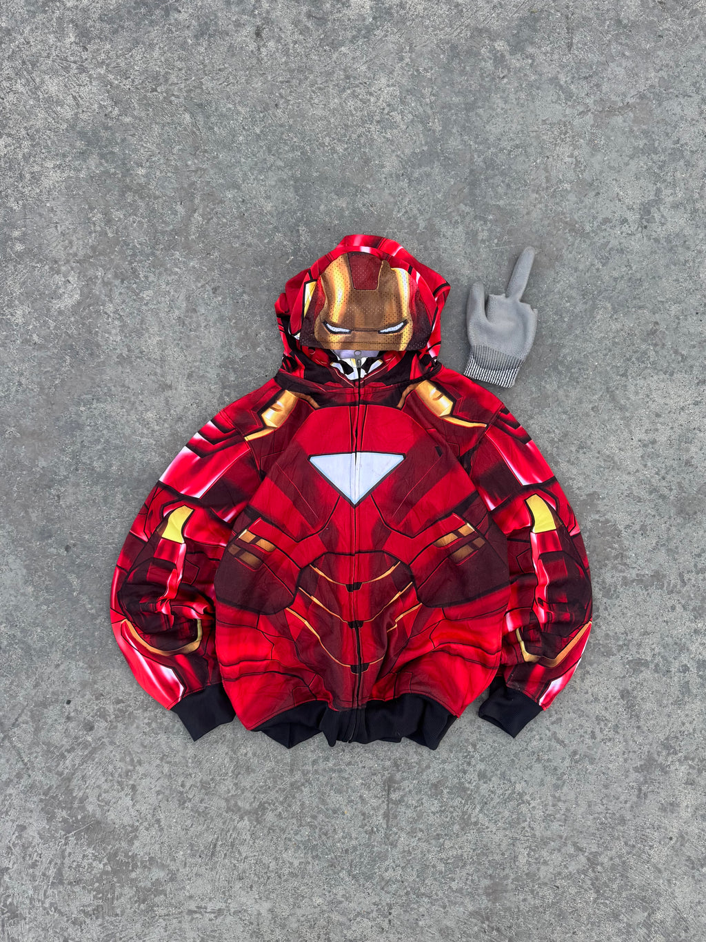 IRON MAN RARE JACKET CUSTOM MARVEL OG