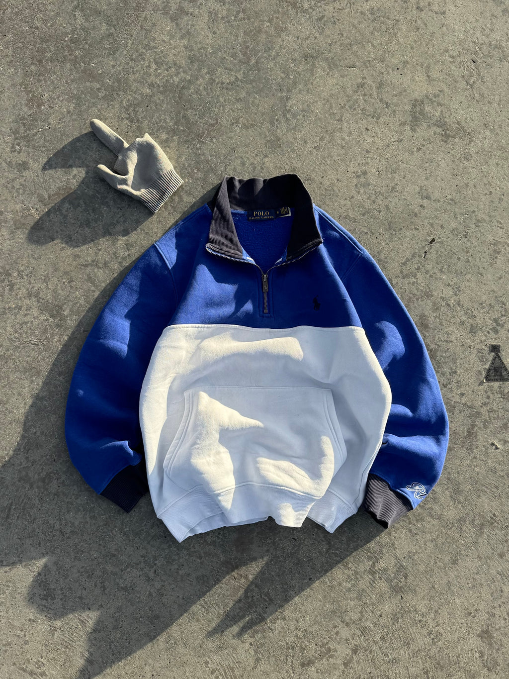 HOODIE QUARTER ZIP POLO RALPH LAUREN OG
