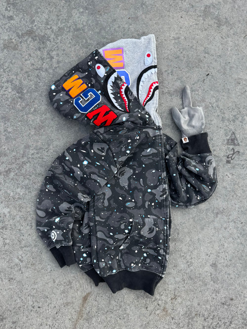 BAPE SHARK DOBLE CAPOTA