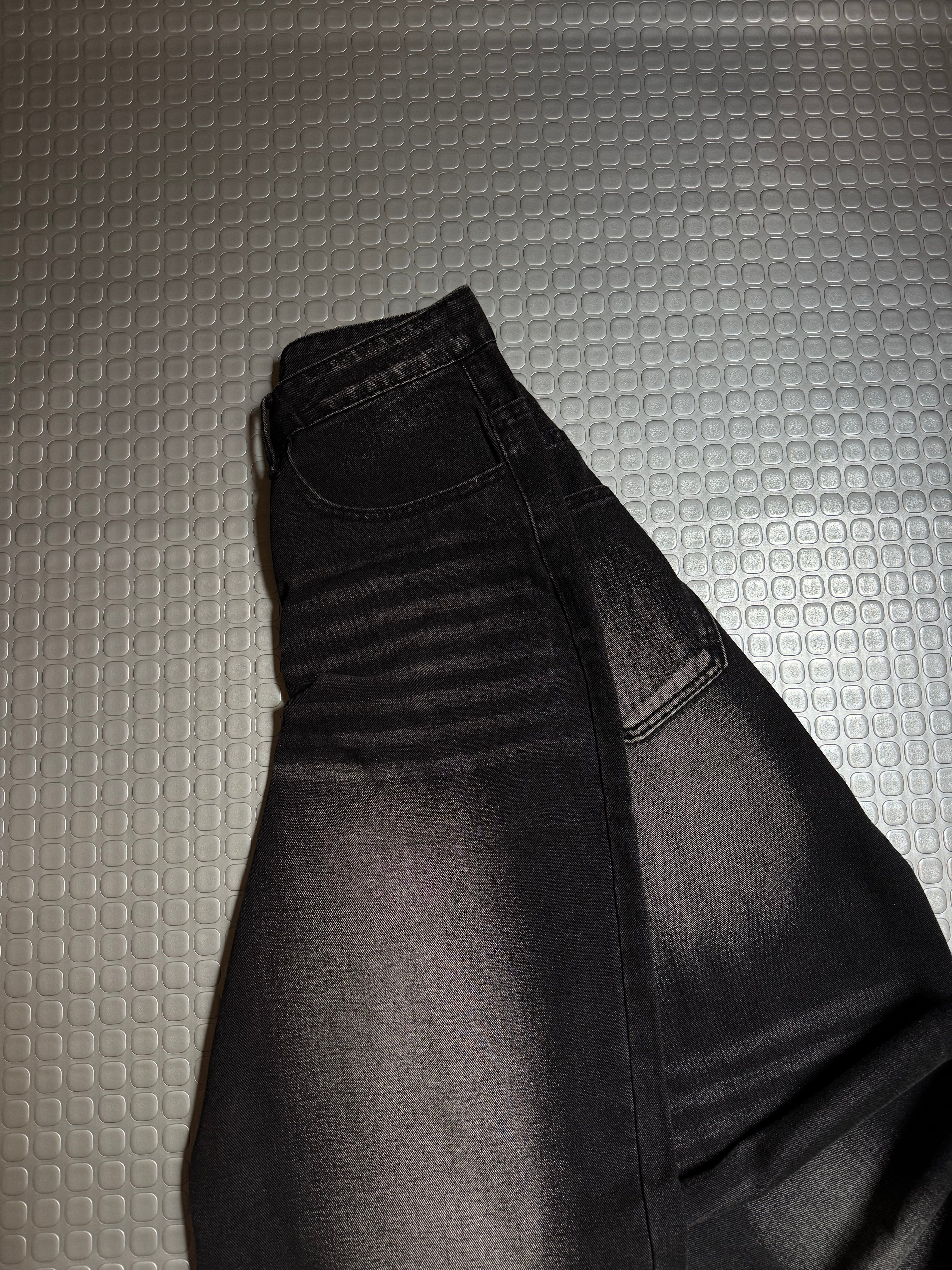 DENIM BAGGY PANT BLACK NUEVO