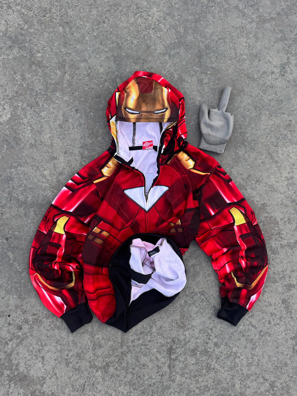 IRON MAN RARE JACKET CUSTOM MARVEL OG