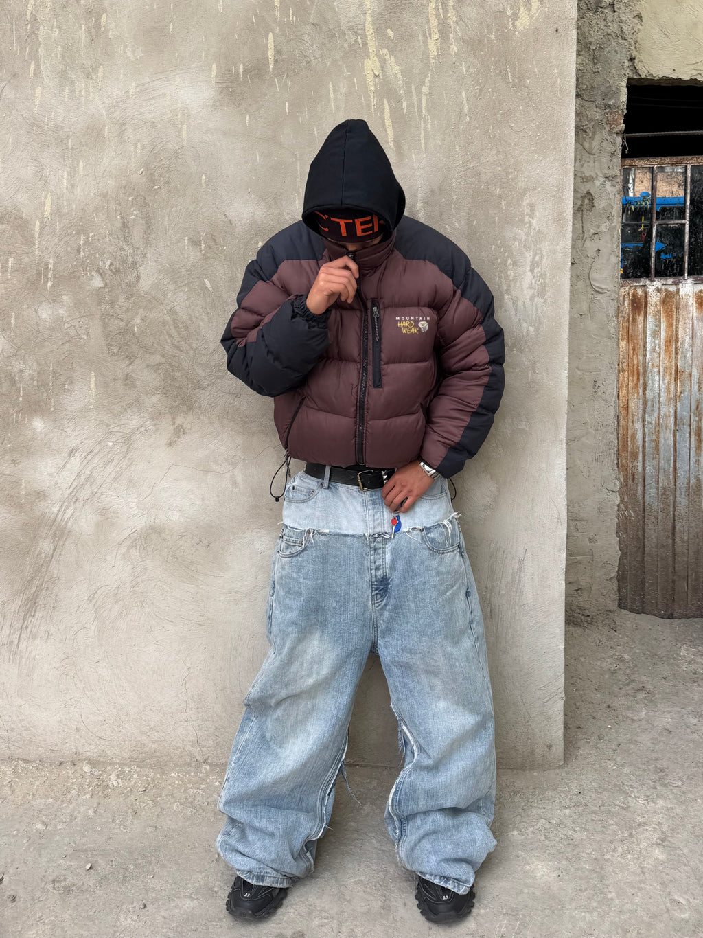 MOUNTAIN HARDWEAR DOWN PUFFER JACKET COFFE🪶