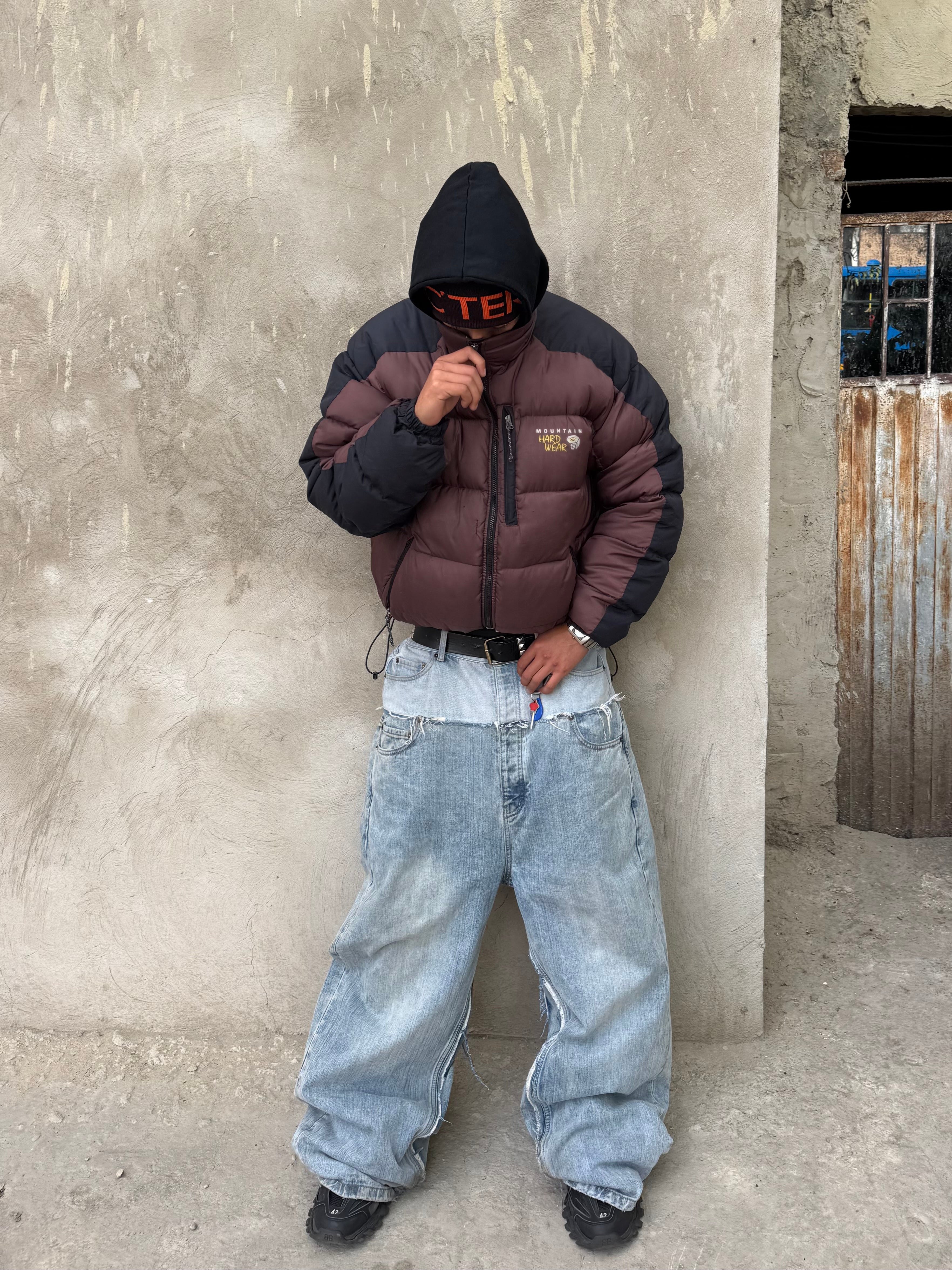 MOUNTAIN HARDWEAR DOWN PUFFER JACKET COFFE🪶