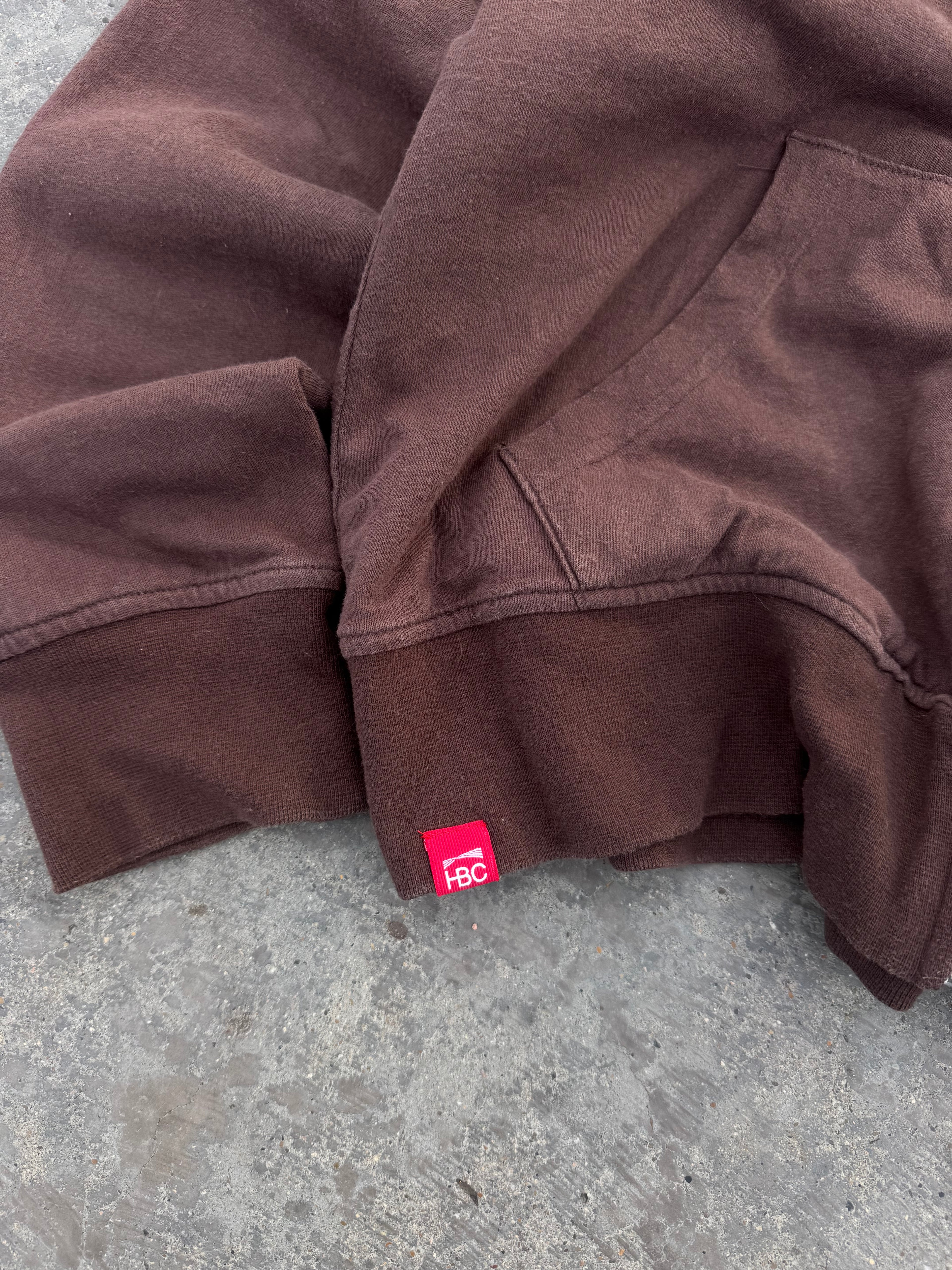 ZIP HOODIE DOBLE FAZ COFFE HBC LEGIT