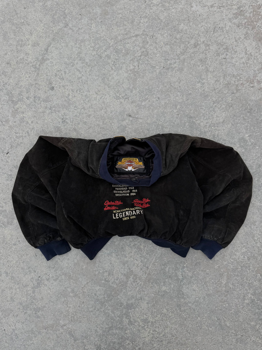 HARLEY DAVIDSON BOMBER JACKET V-TWIN POWER V2 MOTOR