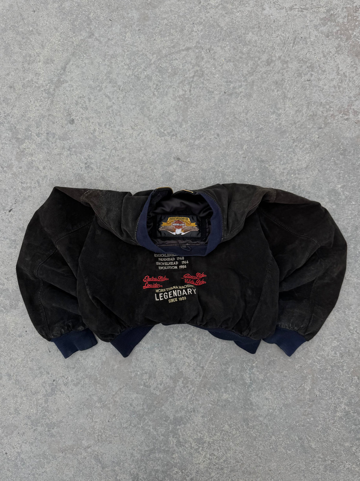 HARLEY DAVIDSON BOMBER JACKET V-TWIN POWER V2 MOTOR