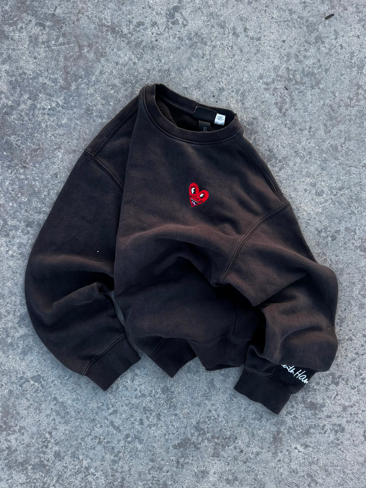 SWEATER H&M x KEITH HARING BLACK