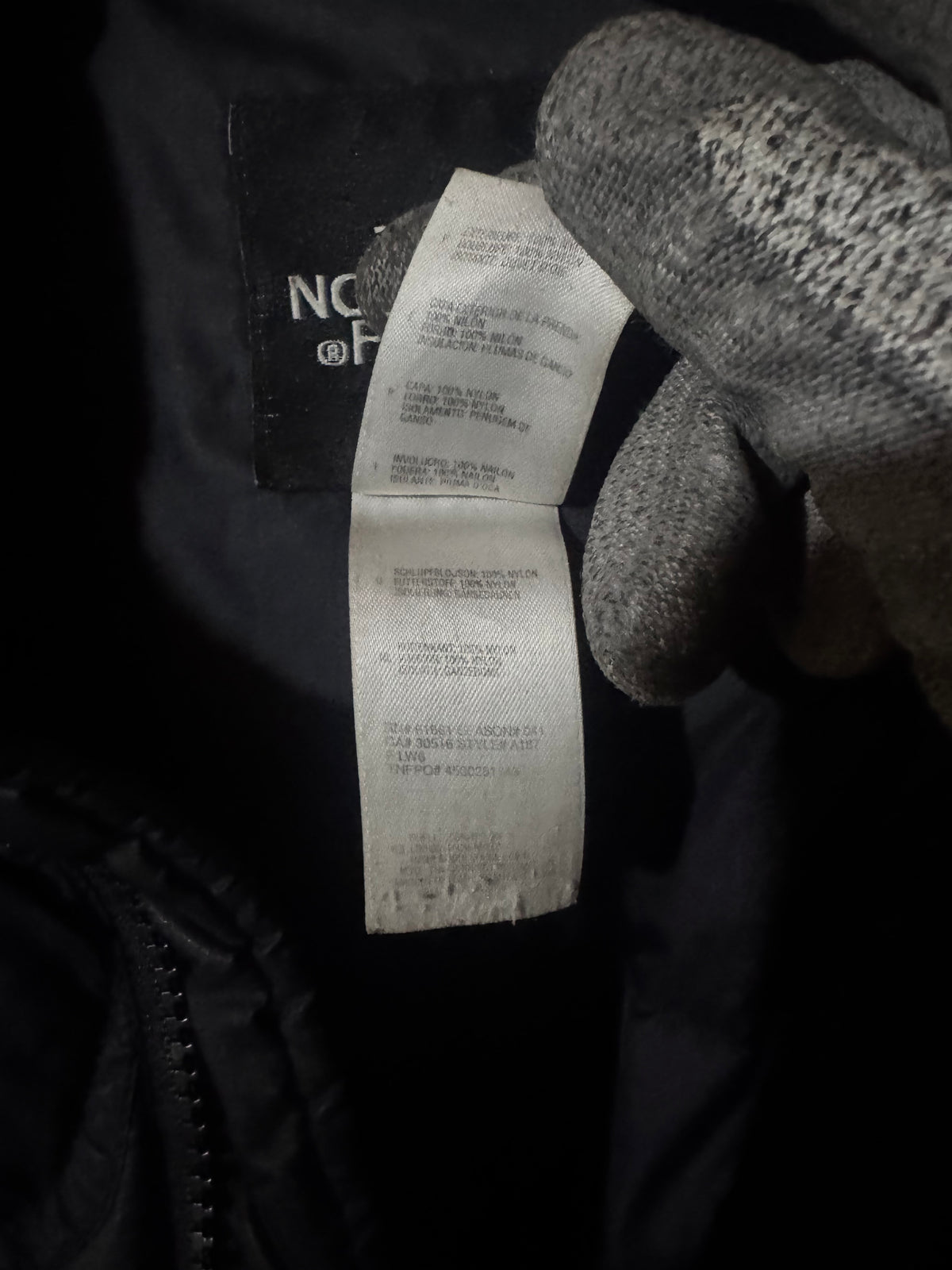 THE NORTH FACE  NUPTSE 700 PUFFER JACKET RETRO 1996 AUTHENTIC (MATE)