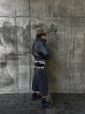 BOX LOGO GUESS BOMBER JACKET EN CUERO 90s