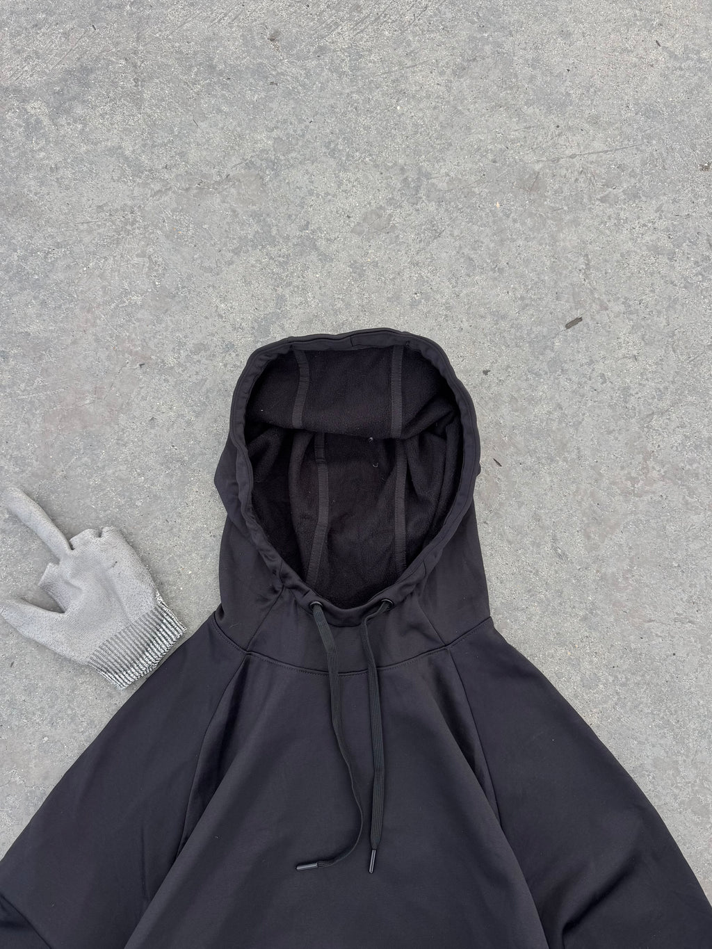 BLACK HOODIE “DRIPOWER 360”RUSSELL LEGIT