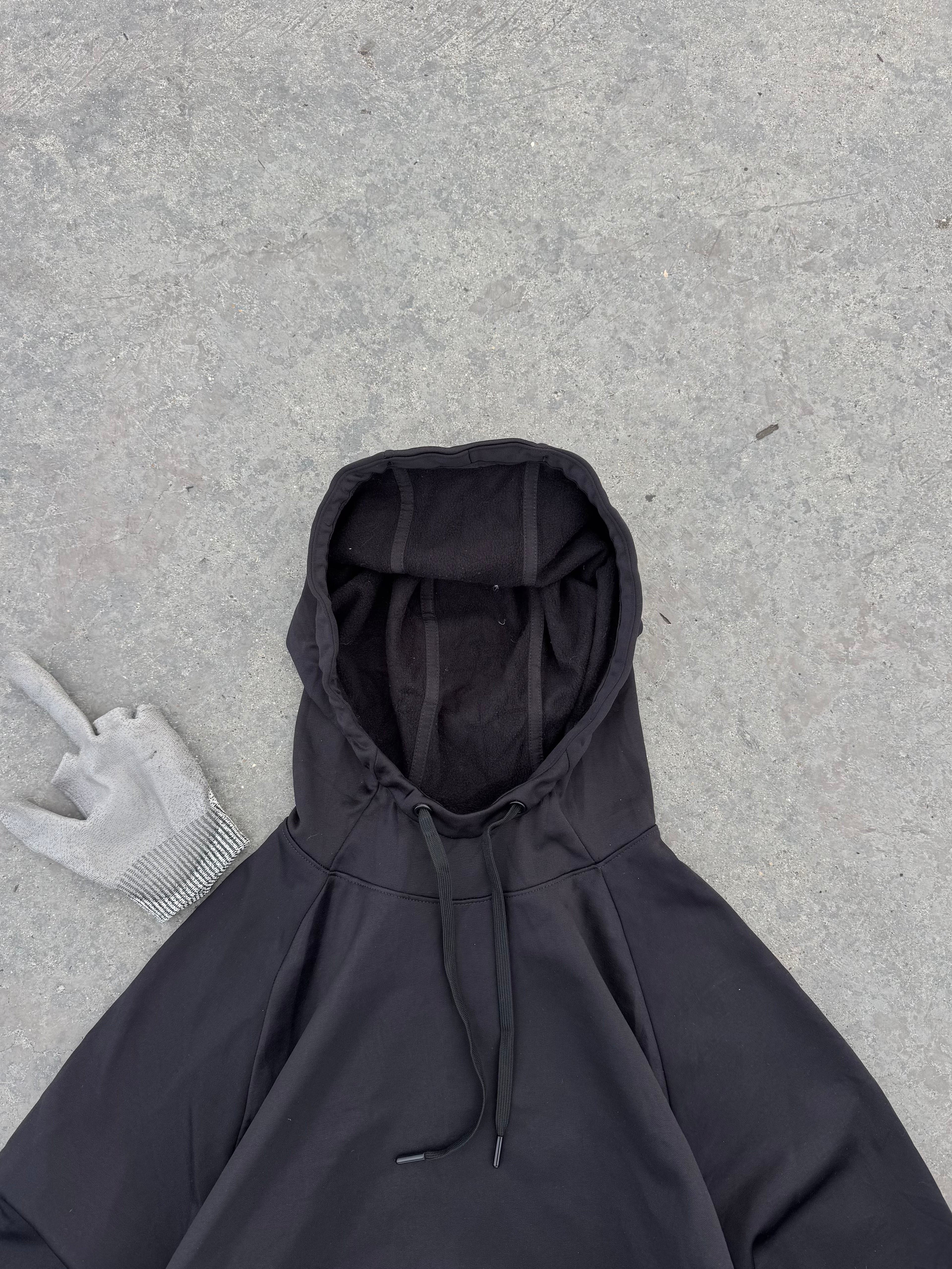 BLACK HOODIE “DRIPOWER 360”RUSSELL LEGIT