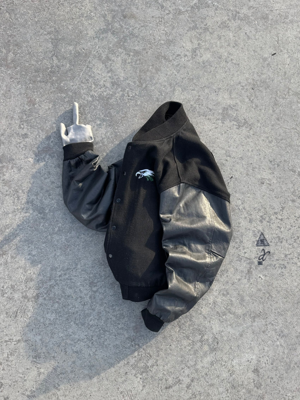 VARSITY JACKET EAGLES BOX LOGO EXCLUSIVE RARE PIECE