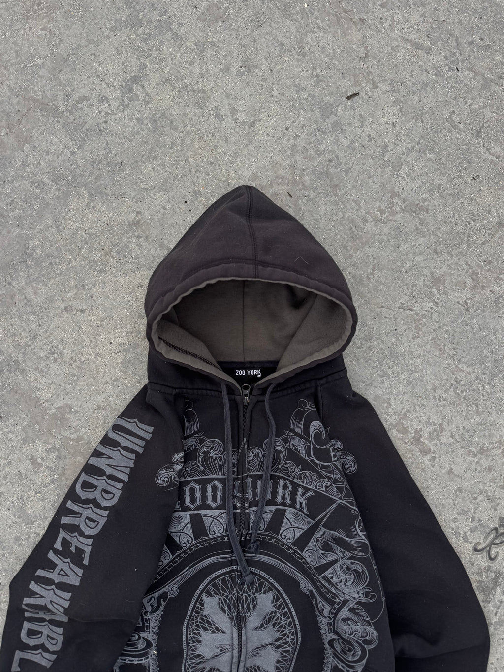 ZOOYORK RARE ZIP JACKET FULL GRÁFICO 100% AUTHENTIC