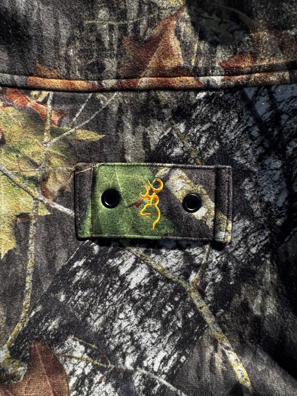 REALTREE FLACE DOBLE ZIP JACKET BROWNING AUTHENTIC