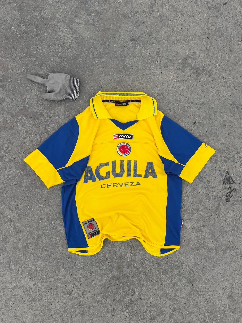 RARE VINTAGE POLO COLOMBIA LOTTO OG / LATE  1998 - 2000 🇨🇴