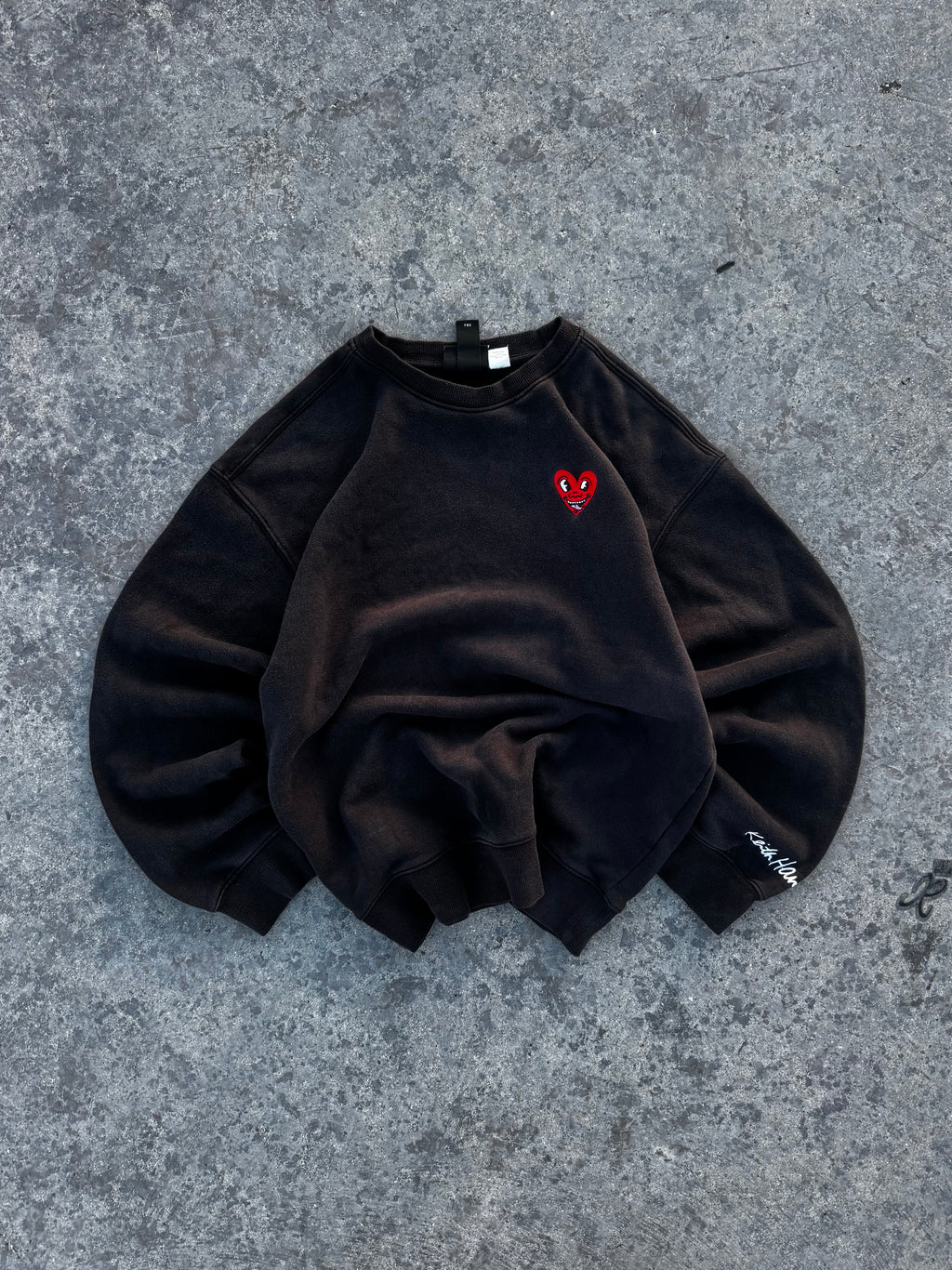 SWEATER H&M x KEITH HARING BLACK