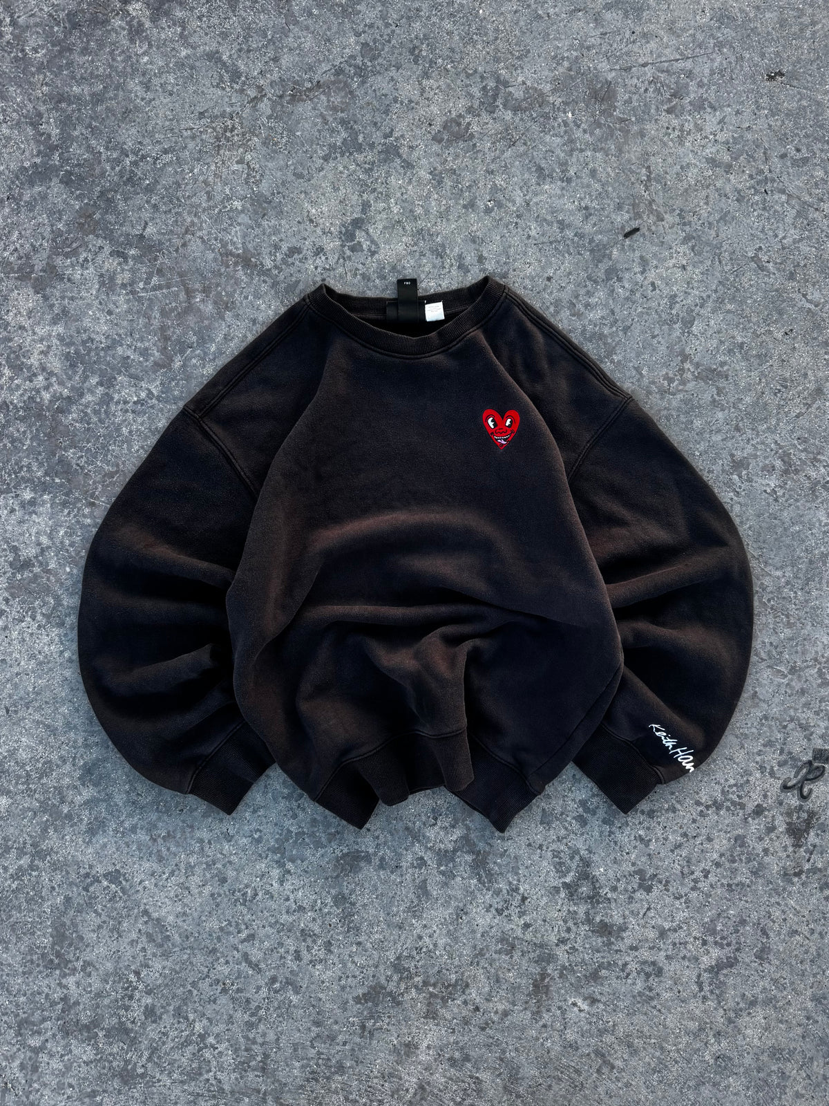 SWEATER H&M x KEITH HARING BLACK