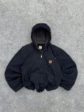 CARHARTT 1990s J141-BLK LINED WORK / BLACK ACTIVE JACKET
