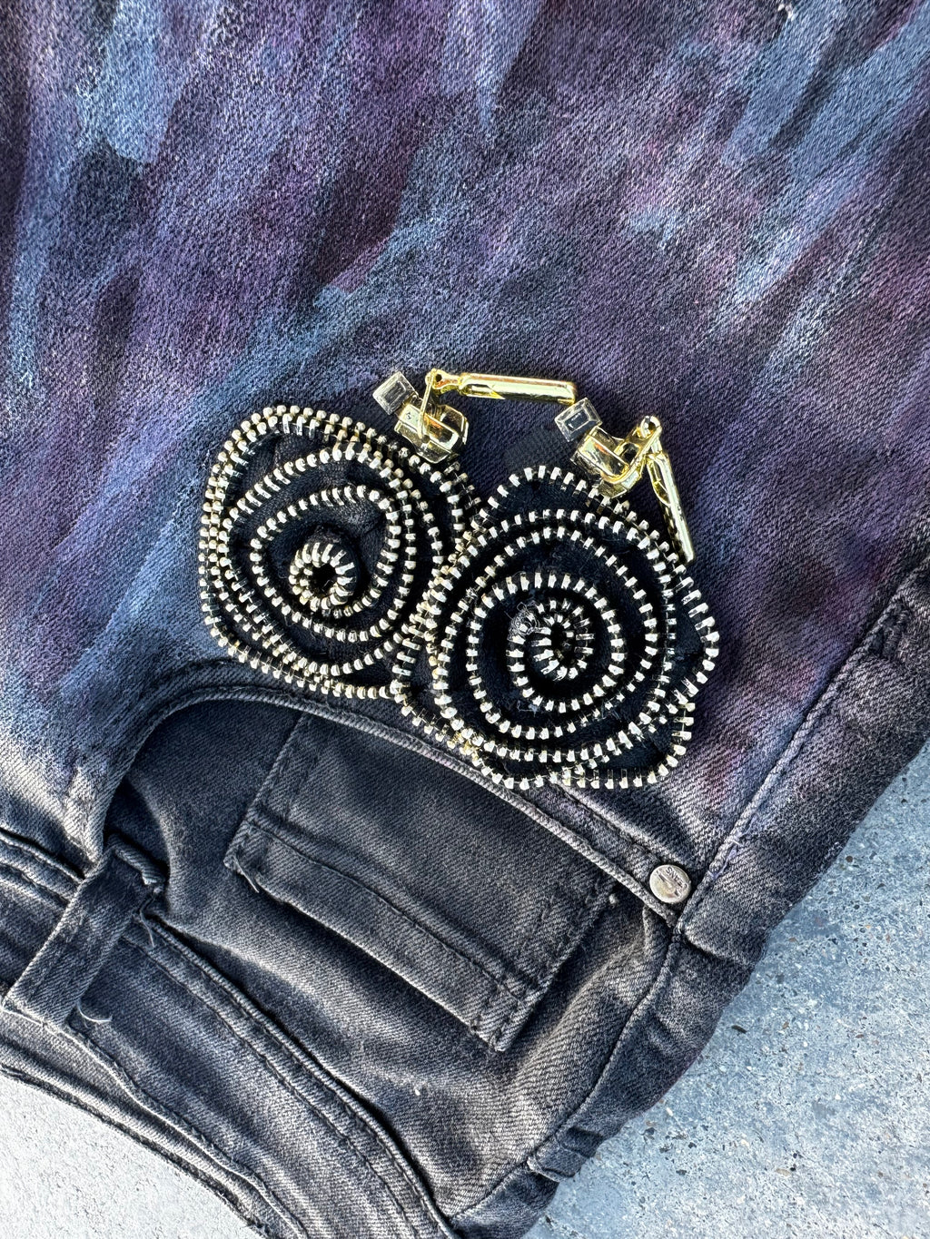JEAN POLO RALPH LAUREN FLARED ROSAS CUSTOM VGANGBANDO 🌹