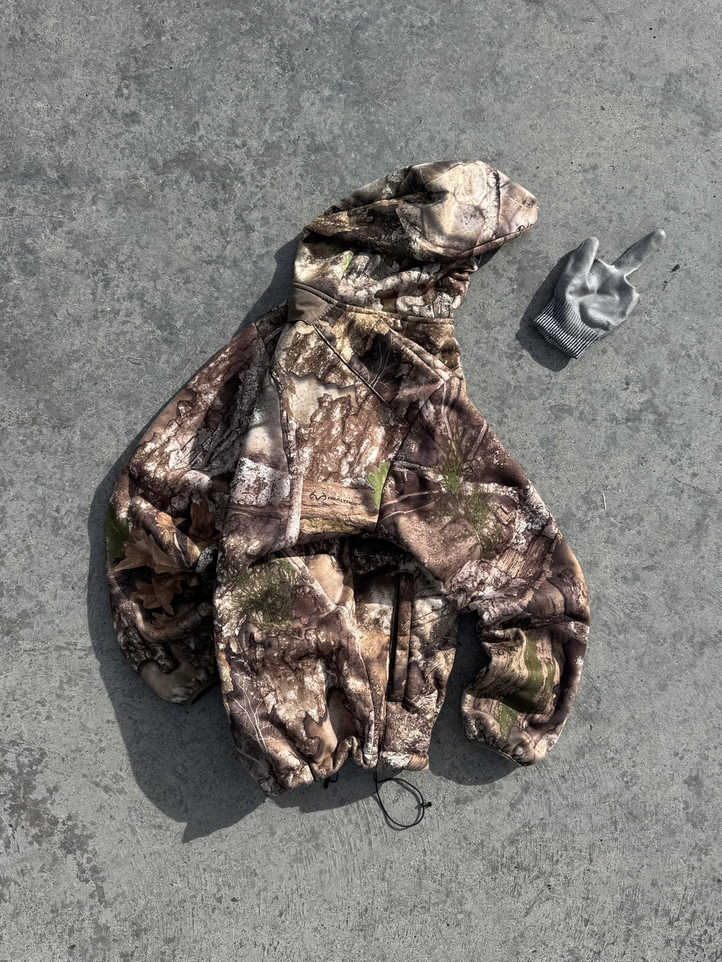 CAMO ZIP JACKET REALTREE HABIT OG