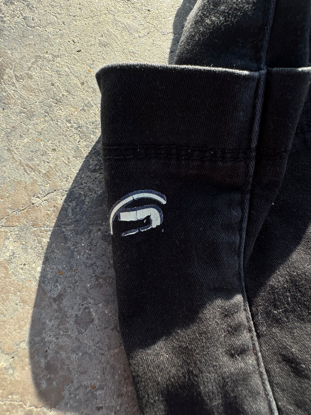 CARGO PANT BLACK ANCHO STYLE SK8