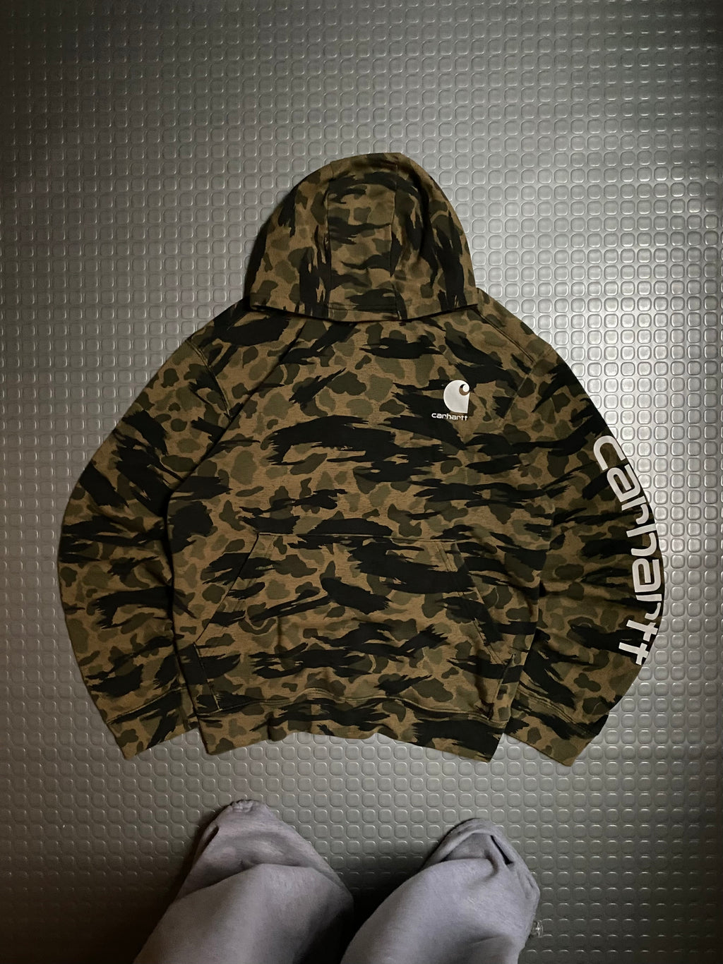 CARHARTT HOODIE CAMO EXCLUSIVE PIECE