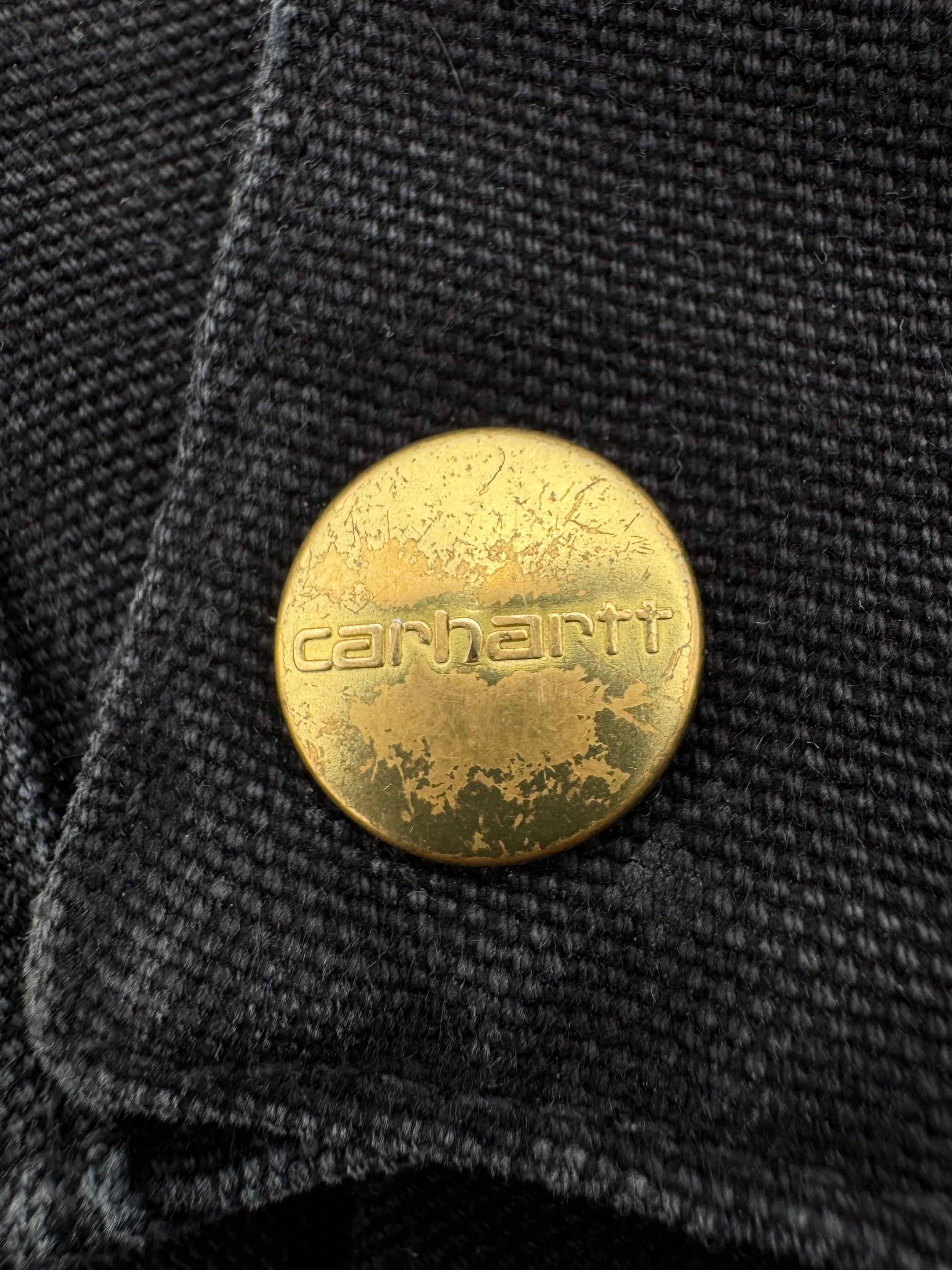CARHARTT WIP DETROIT JACKET BLACK WORK WEAR