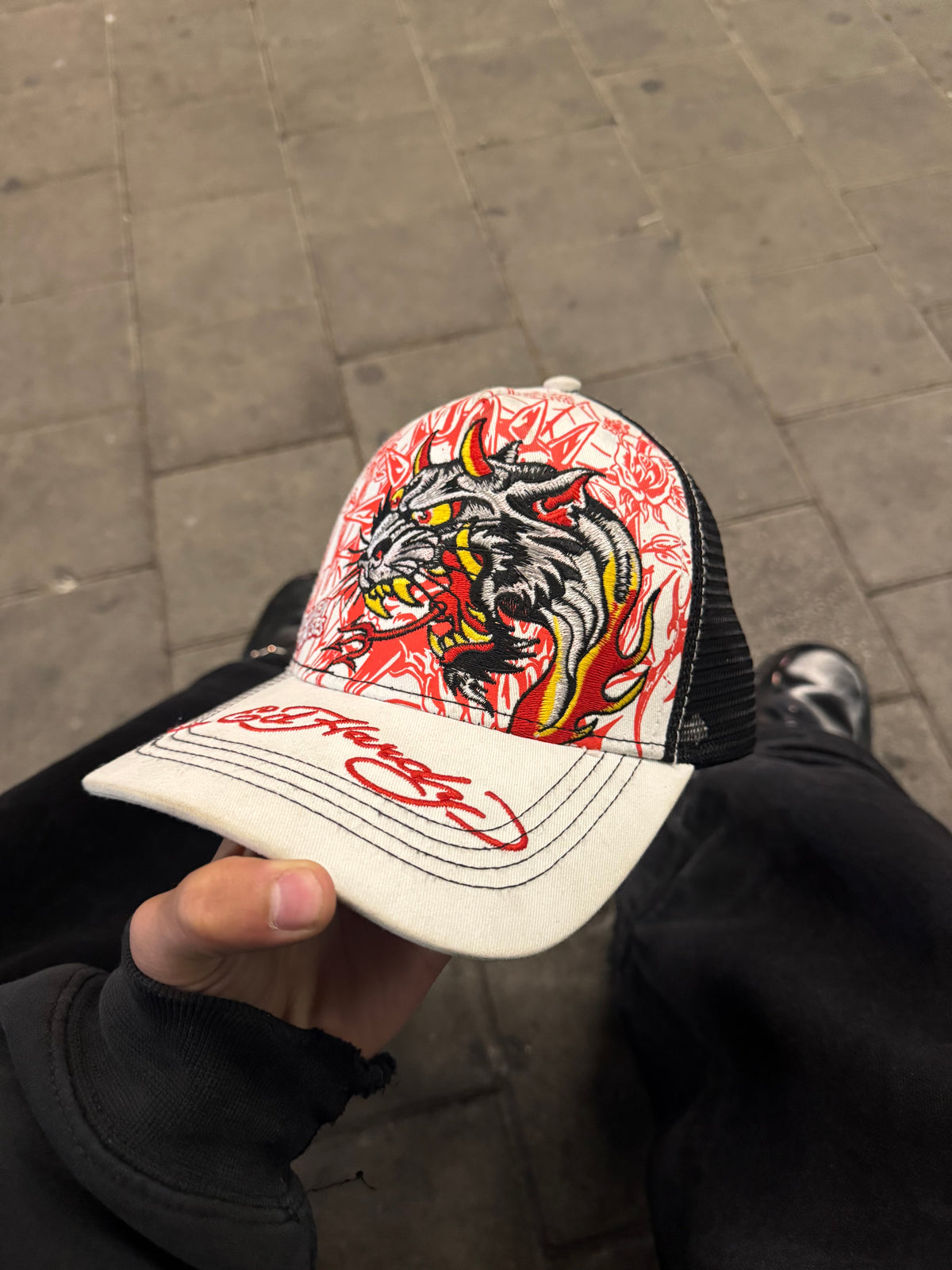 ED HARDY x BROKEN PROMISES RARE CAP