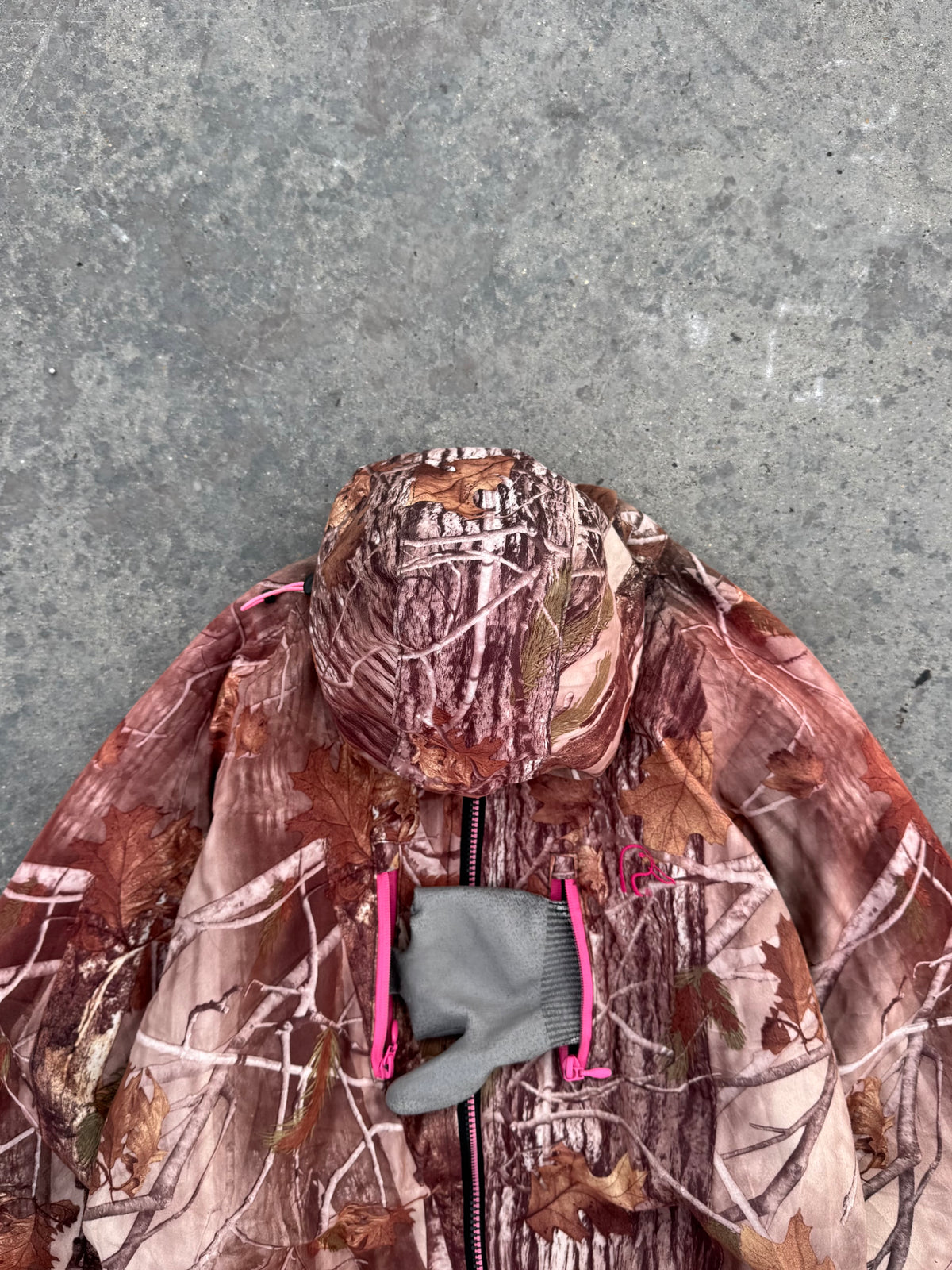 CAMO REALTREE ZIPPER JACKET OUTDOOR