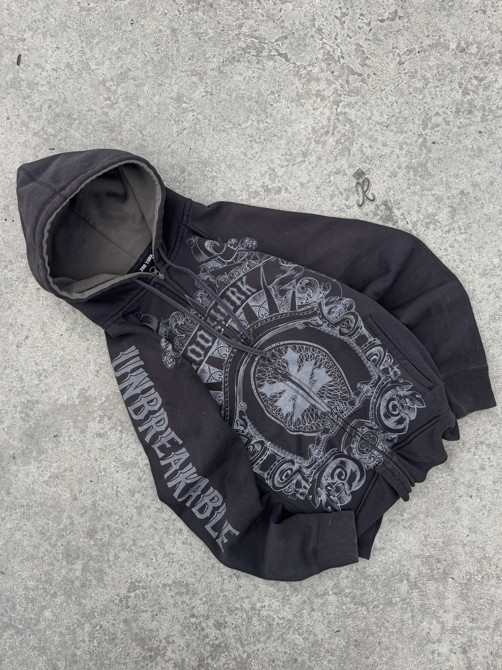 ZOOYORK RARE ZIP JACKET FULL GRÁFICO 100% AUTHENTIC